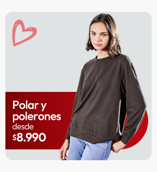 Polar y polerones mujer
