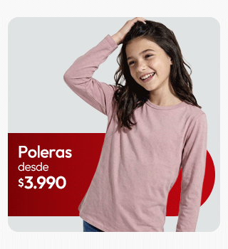 Poleras infantiles