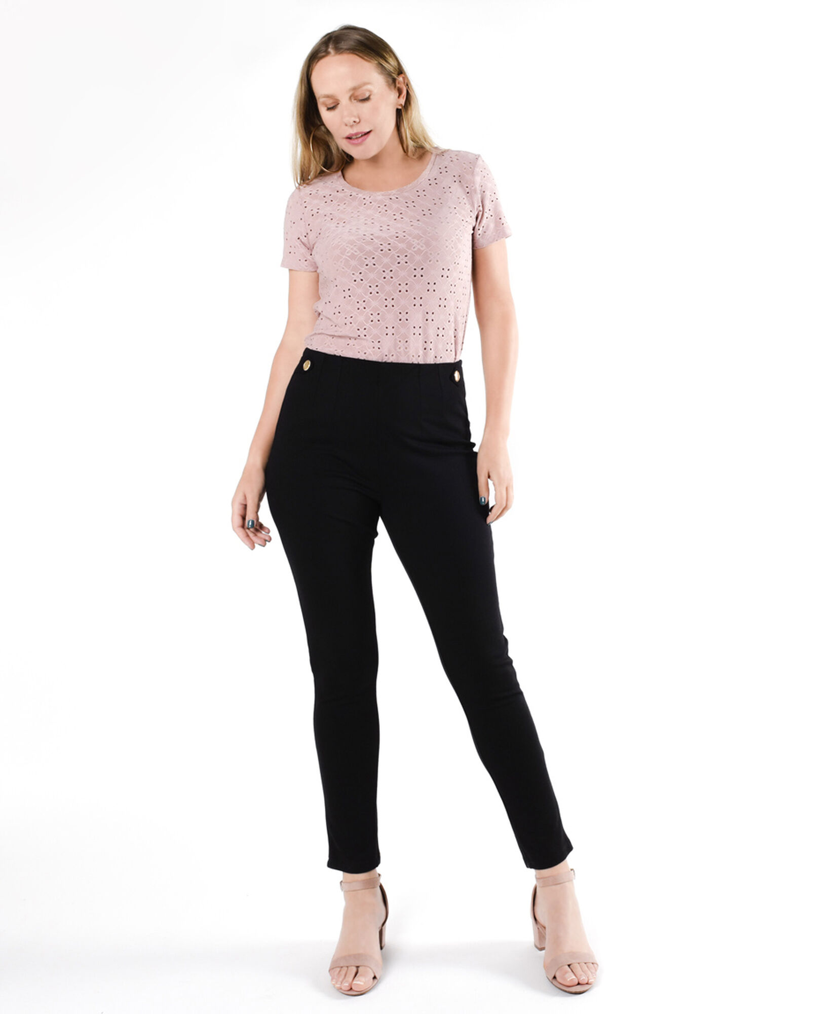 Leggins mujer botones dorados Leggins mujer botones dorados