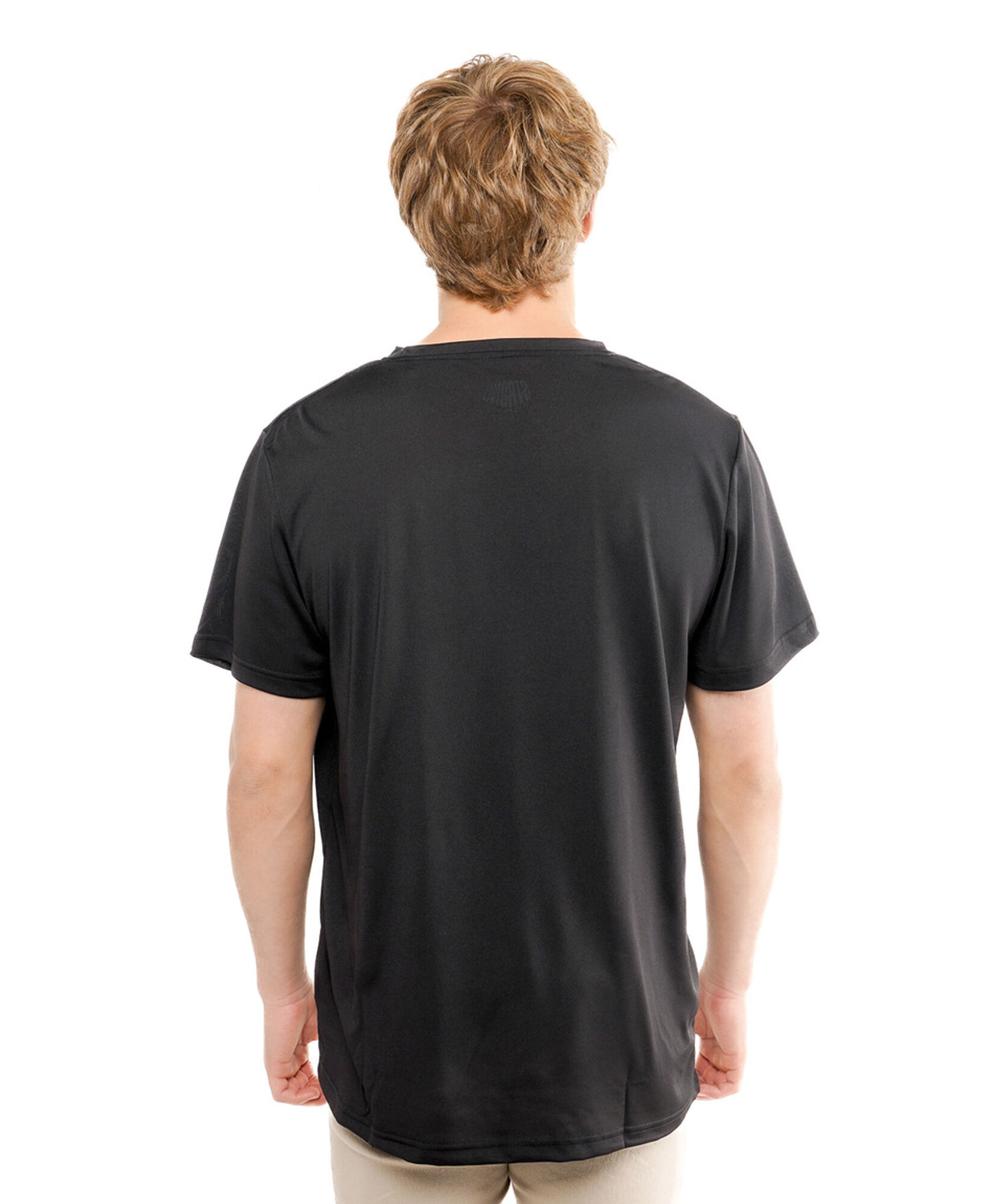 Polera hombre dry fit negra Polera hombre dry fit negra