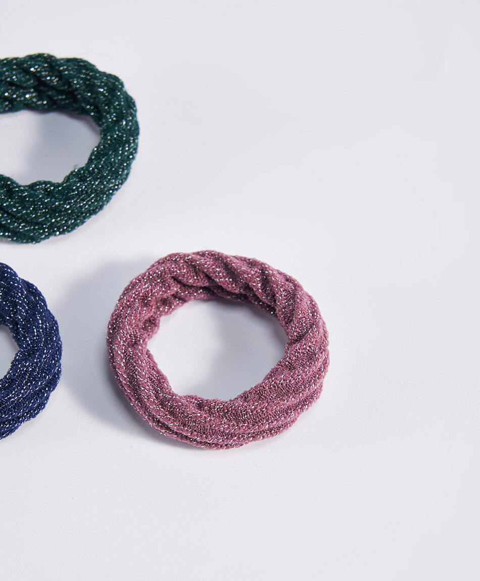 Set 6 colet mujer lurex