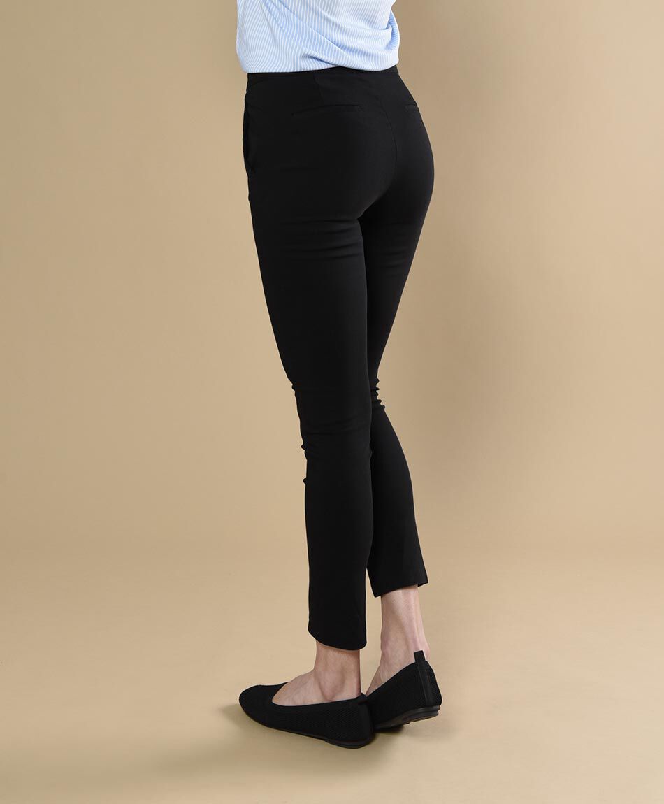 Pantal&oacute;n mujer botones tiro alto