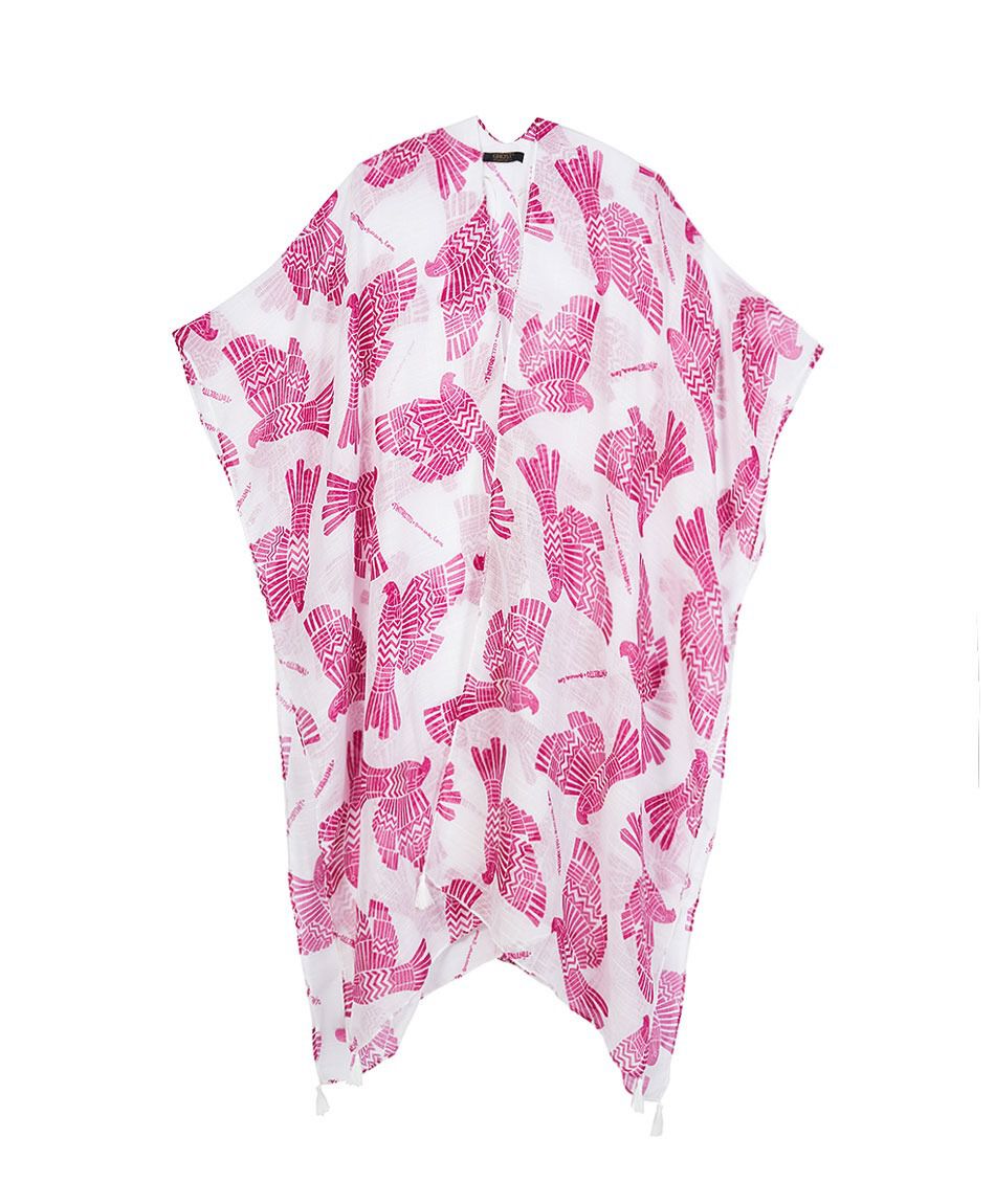 Pareo mujer p&aacute;jaros