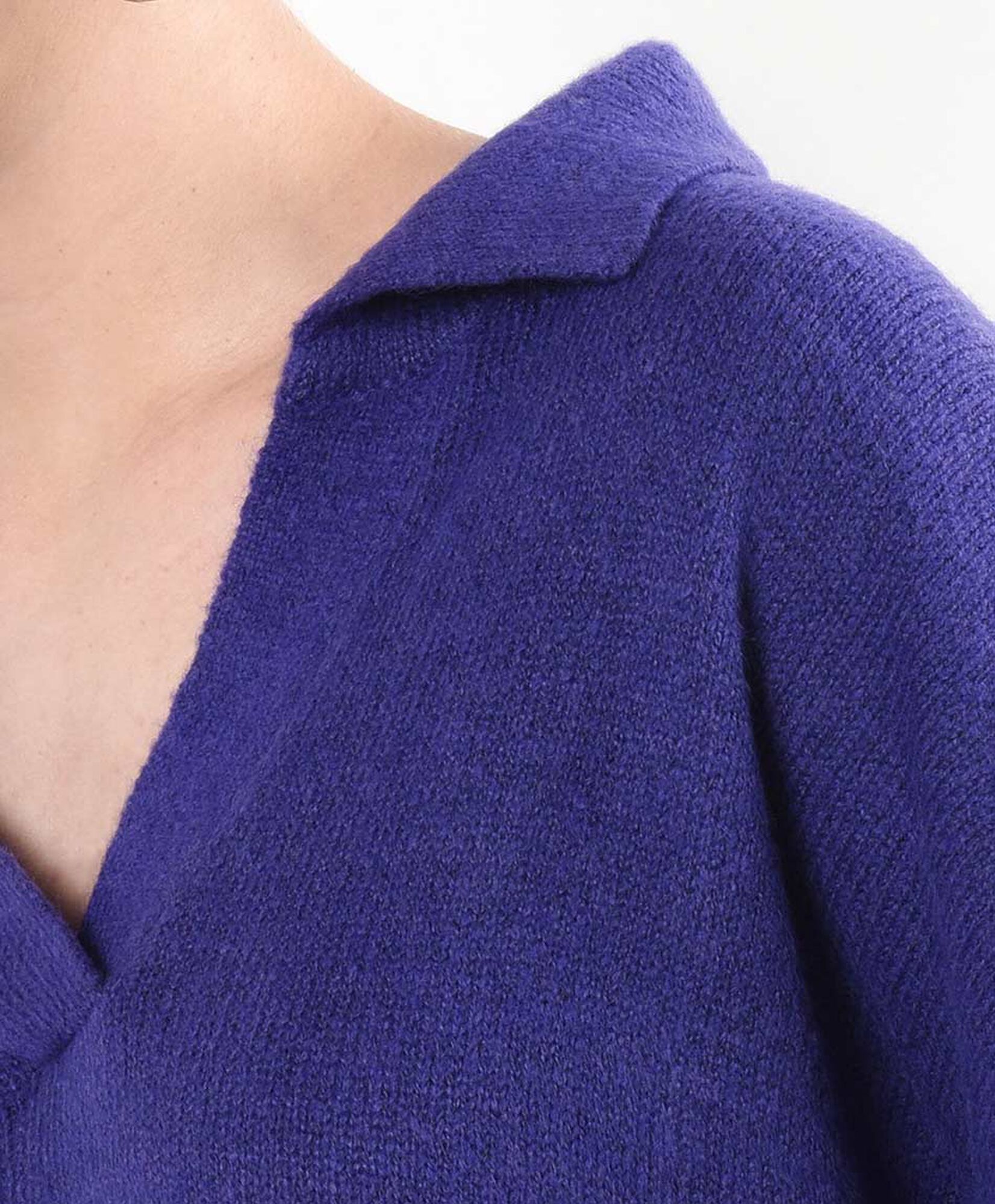 Sweater mujer con cuello Sweater mujer con cuello