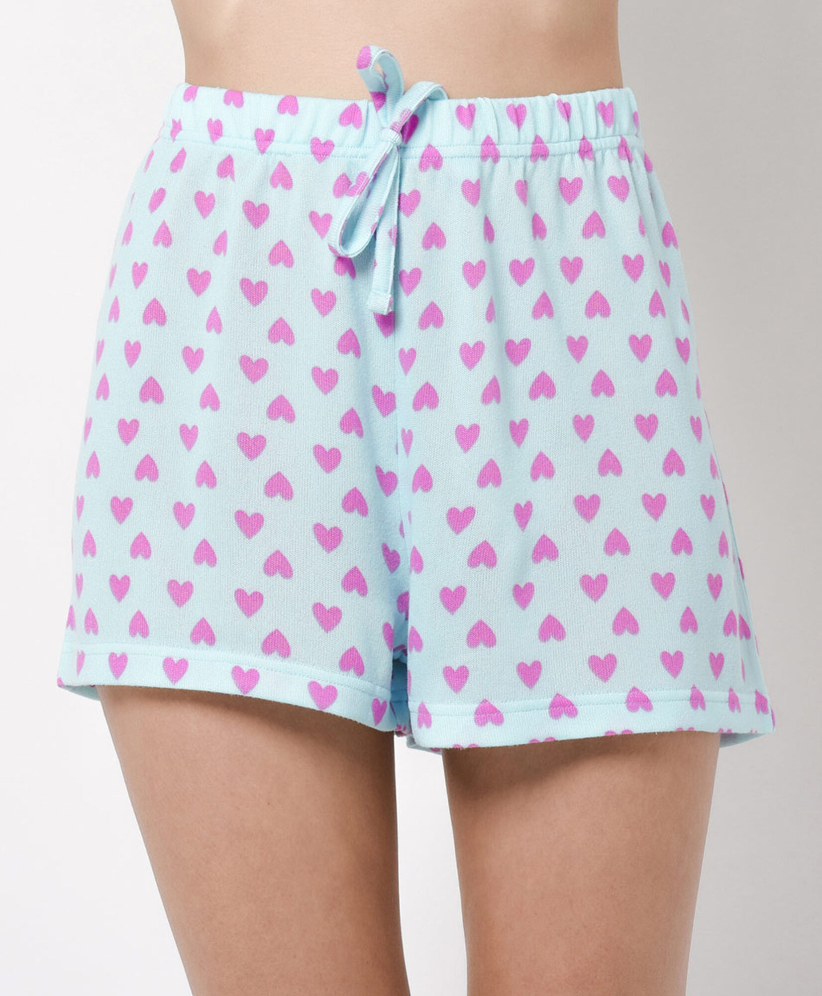 Pijama mujer short corazones Pijama mujer short corazones