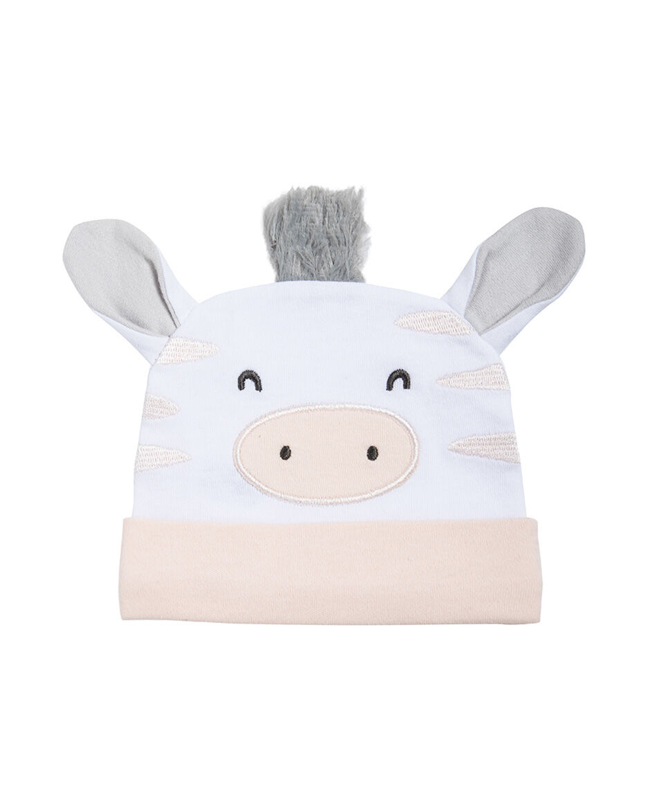 Set gorro + calcetines beb&eacute; animalito