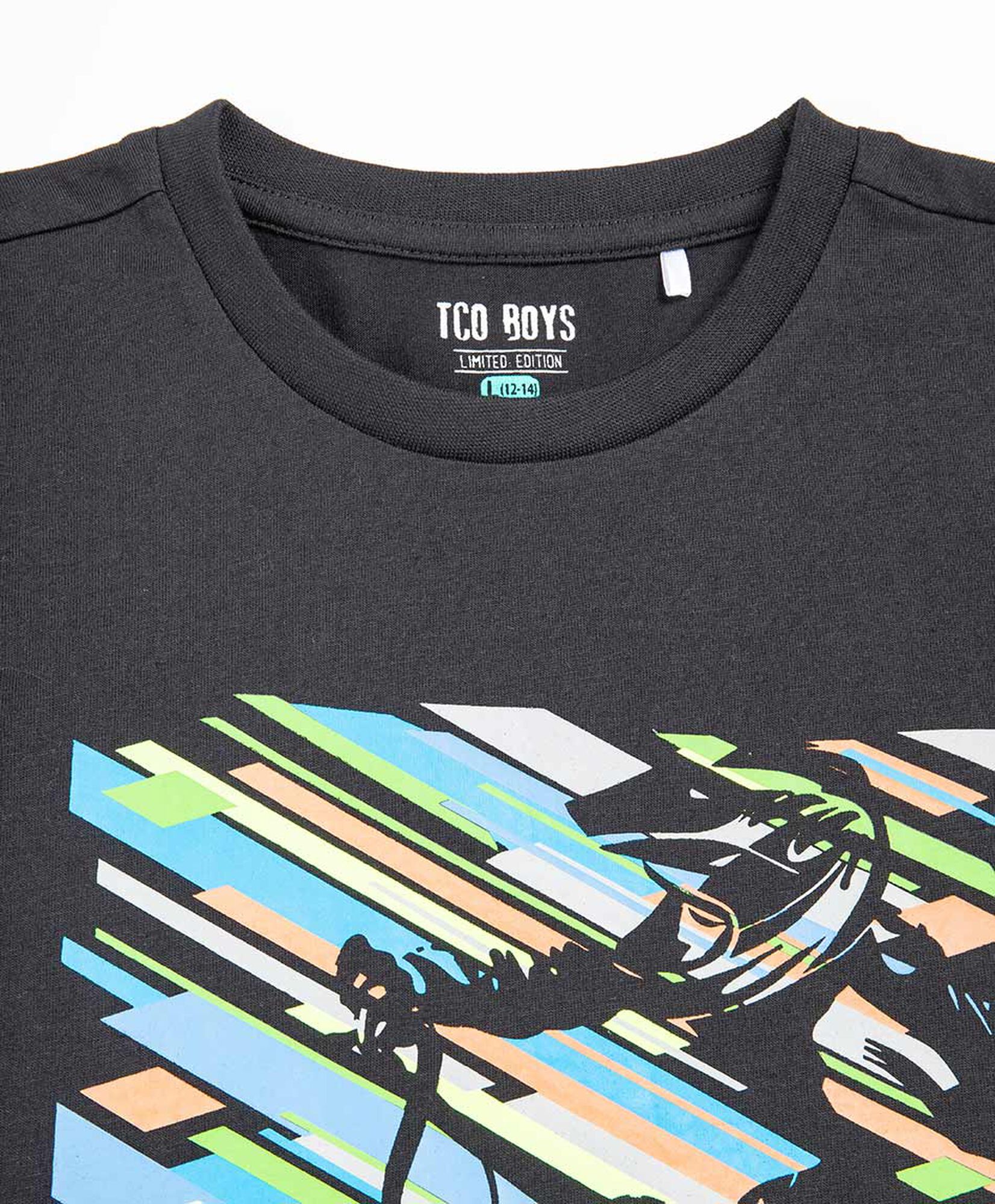 Polera niño bike black Polera niño bike black