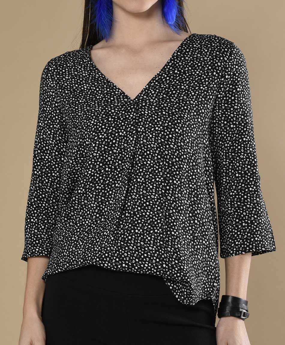 Blusa mujer florcitas