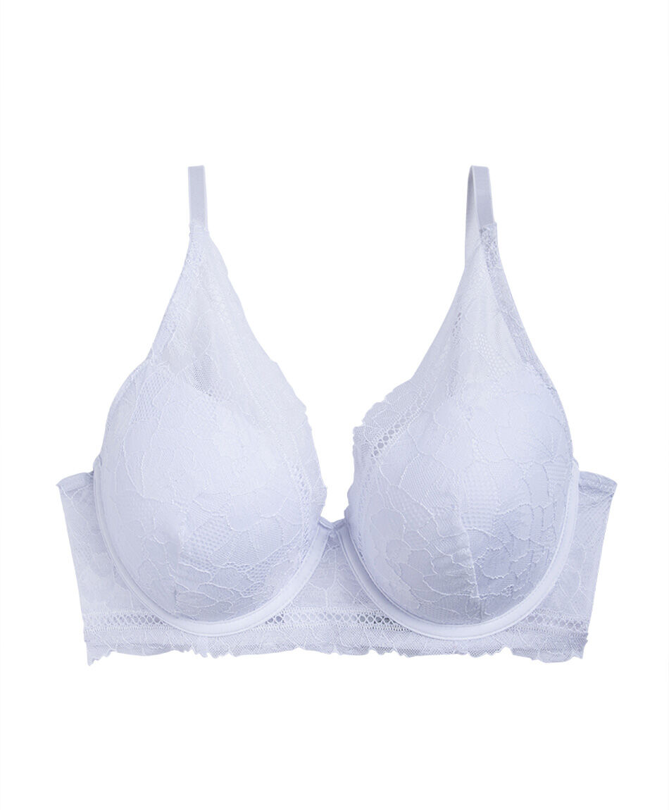 Sost&eacute;n mujer floreado bordado