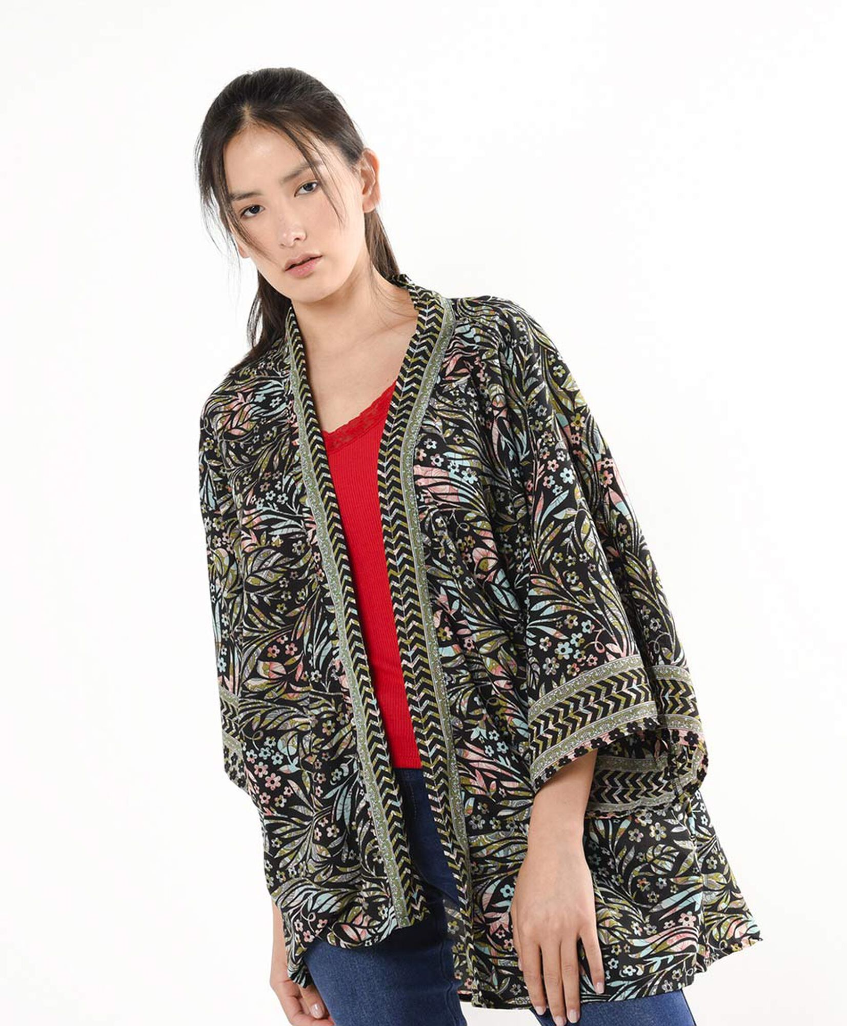 Kimono mujer florcitas Kimono mujer florcitas