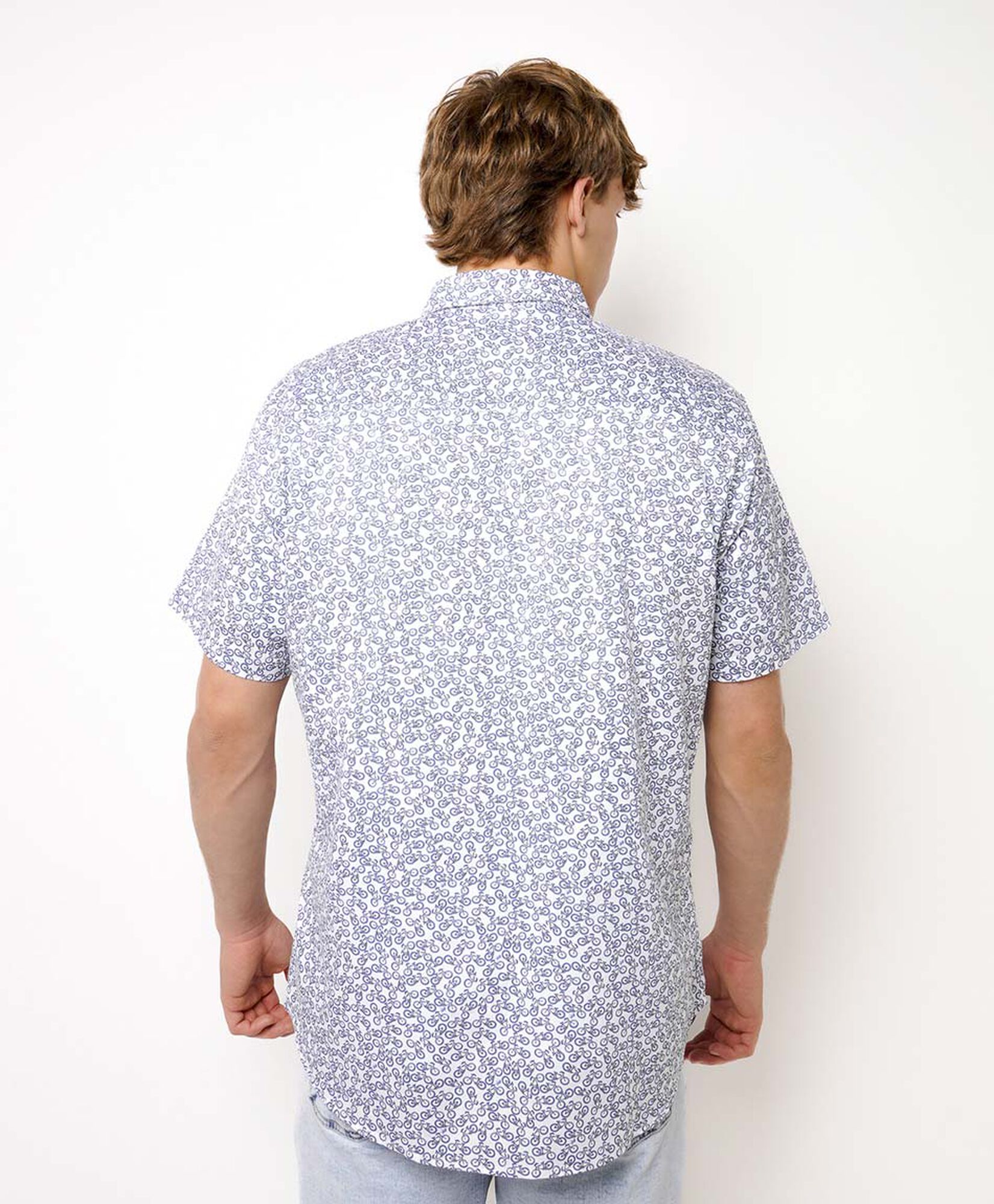 Camisa hombre estampado bicicletas Camisa hombre estampado bicicletas
