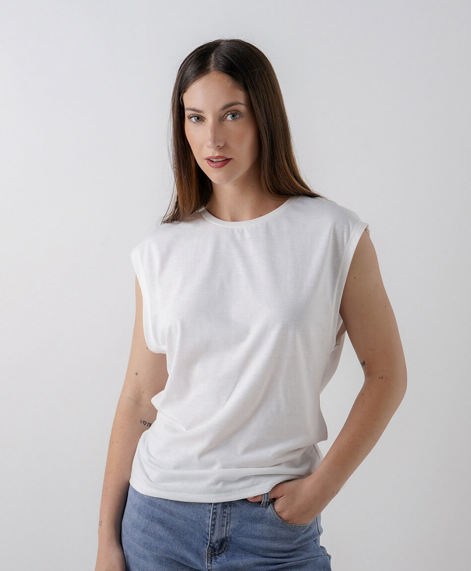 Polera mujer cuadrada
