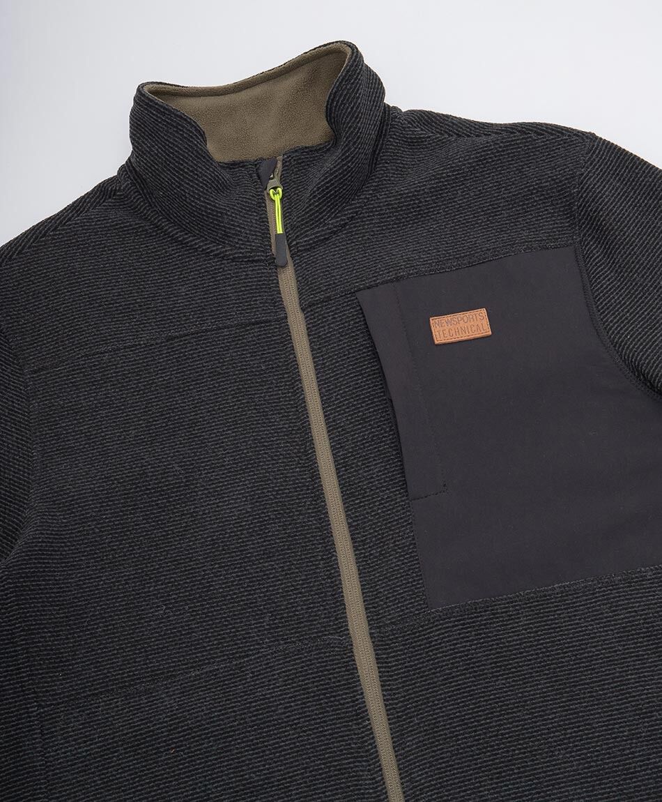 Chaqueta deportiva hombre sin gorro outdoor