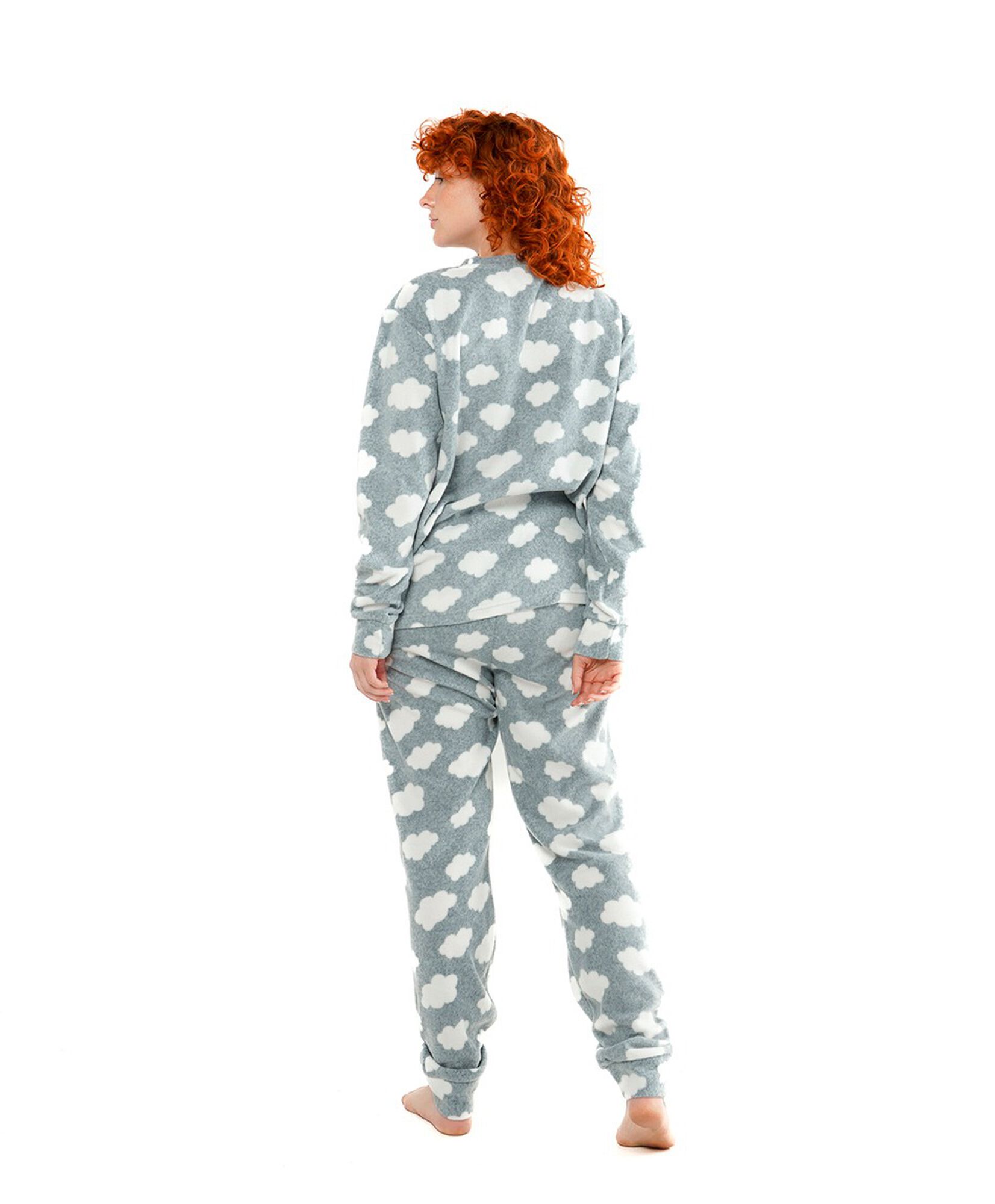 Pijama mujer micropolar nubes Pijama mujer micropolar nubes