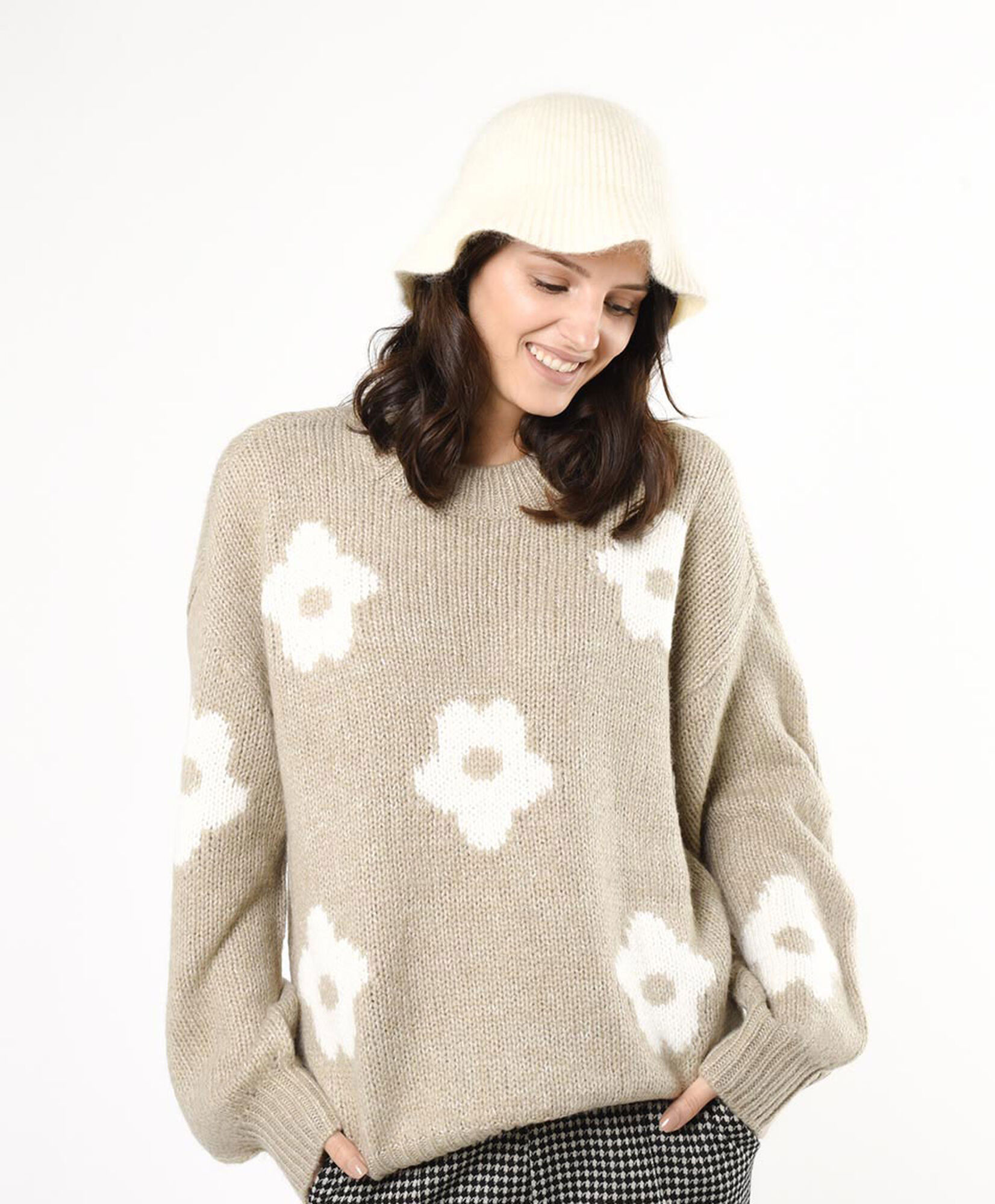 Sweater mujer florcitas Sweater mujer florcitas
