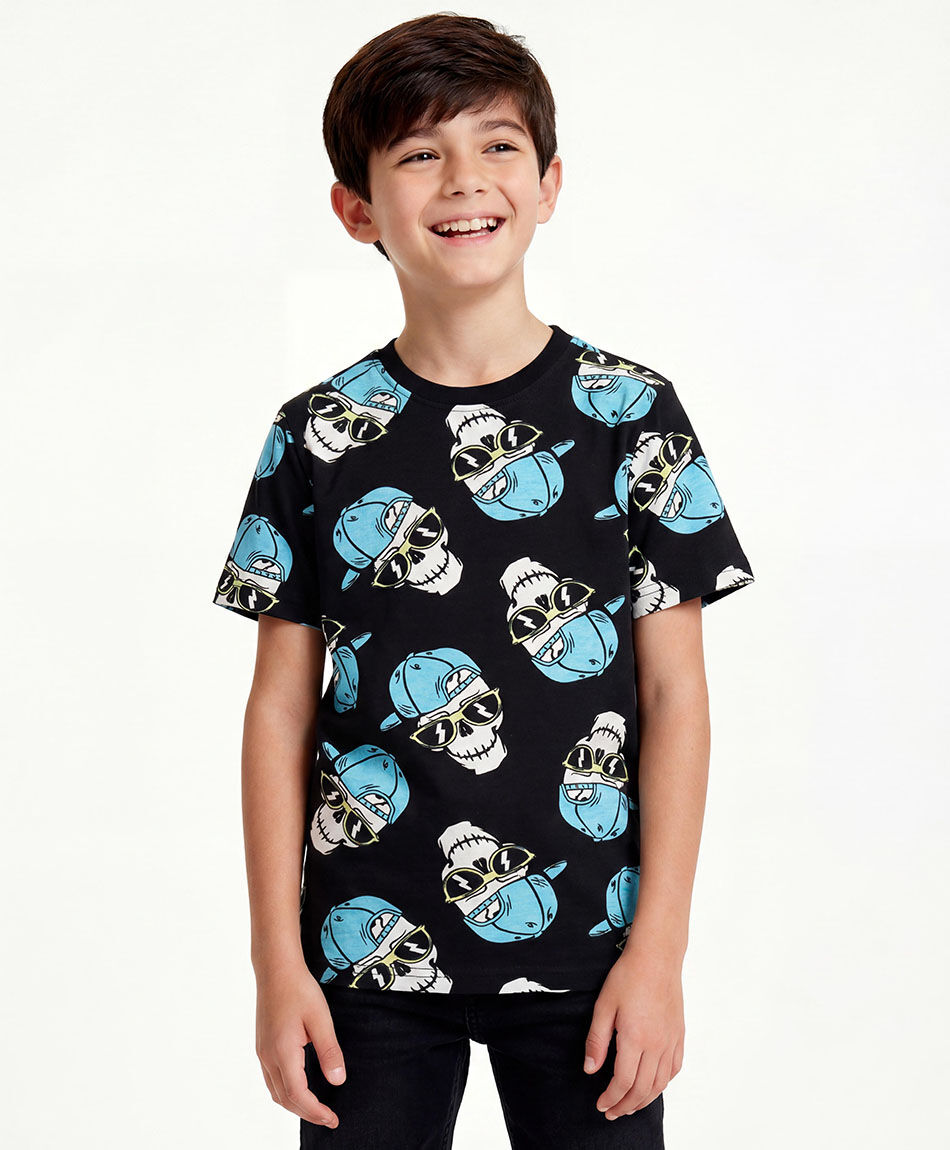Polera ni&ntilde;o print