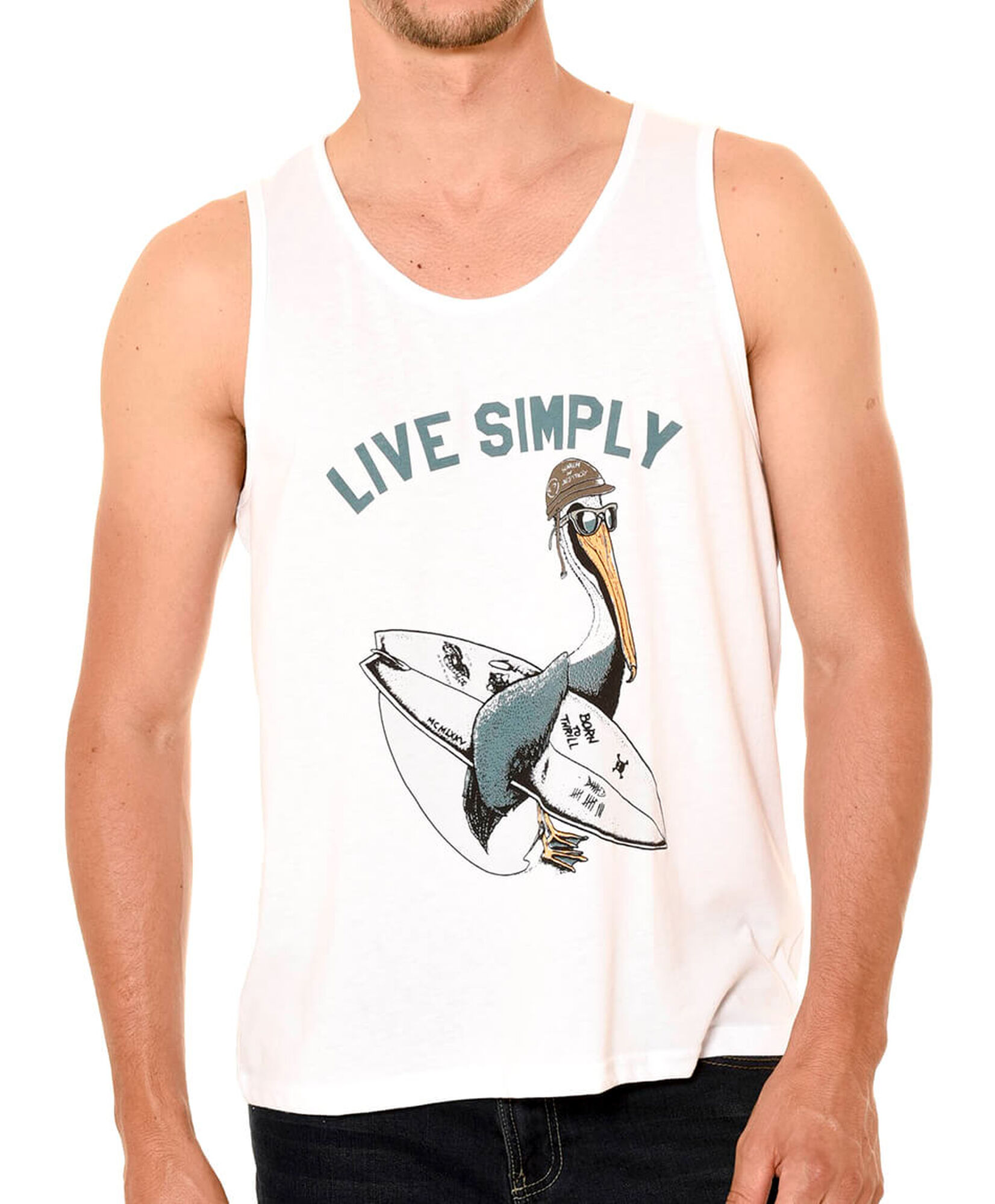 Polera surf estampada Polera surf estampada