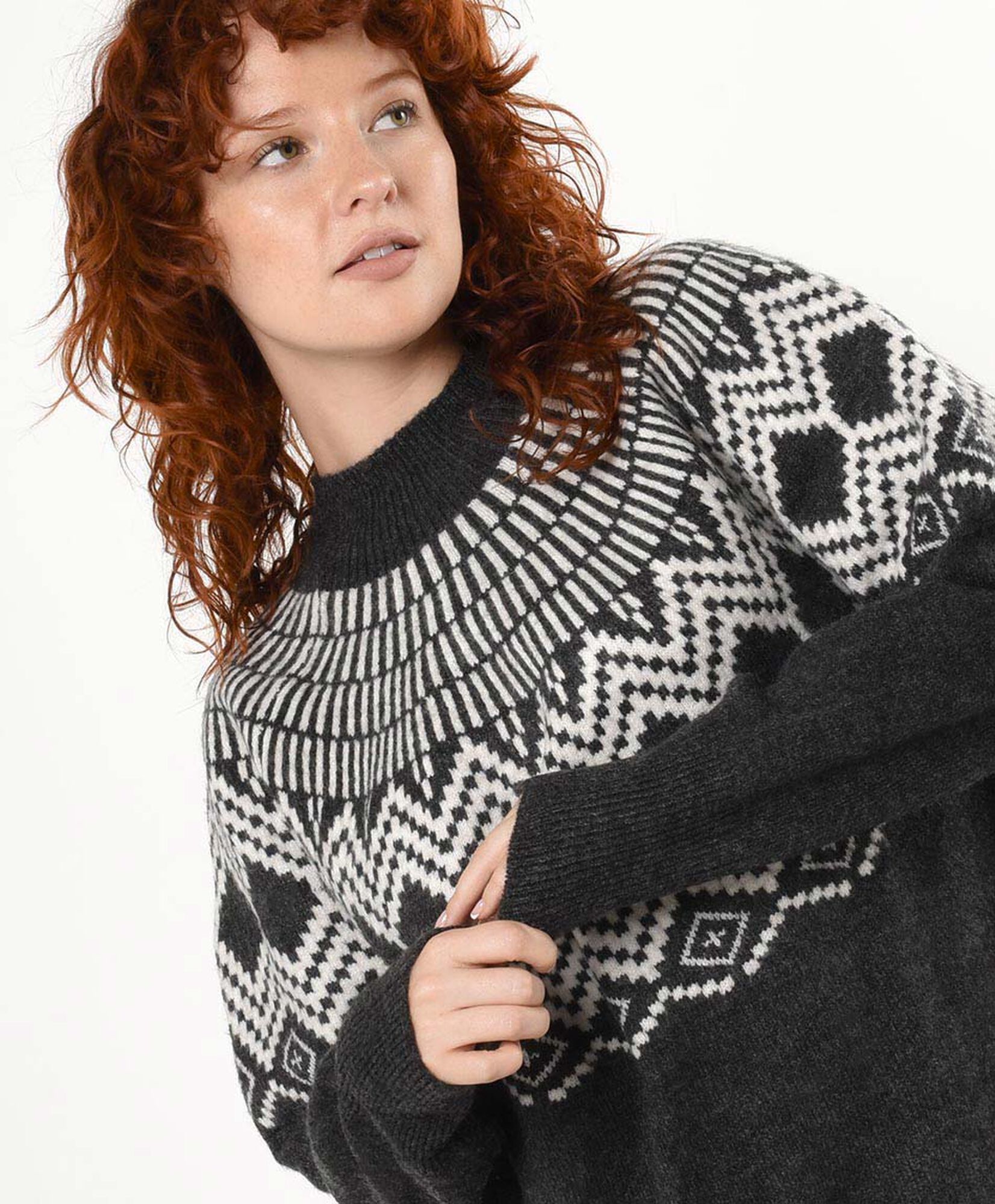 Sweater mujer nordic cuello bajo Sweater mujer nordic cuello bajo
