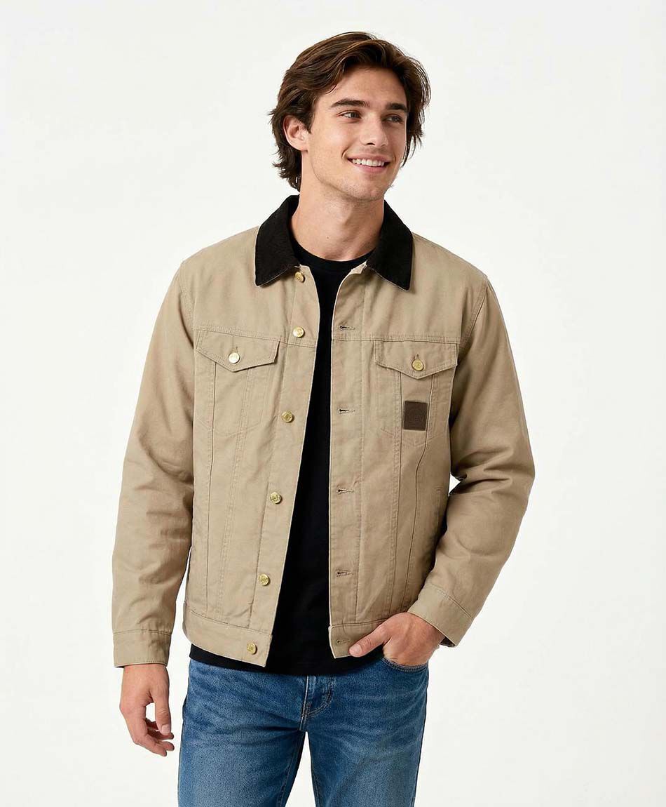 Chaqueta hombre forrada