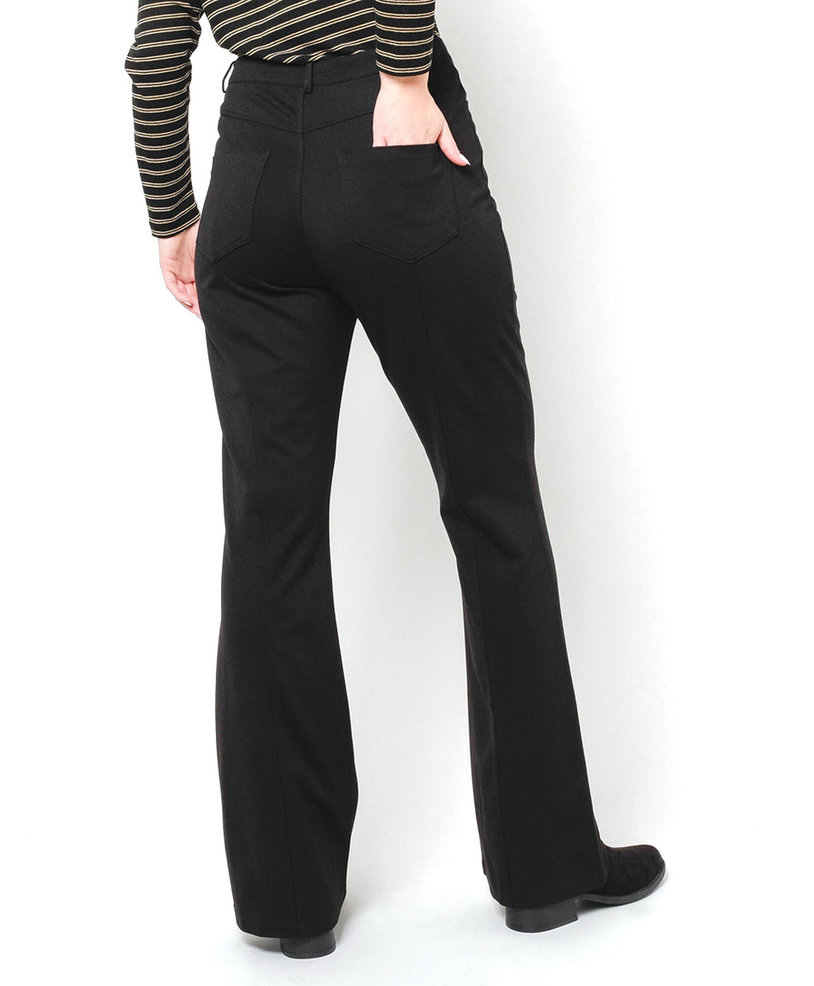 Pantalón mujer liso negro Pantalón mujer liso negro