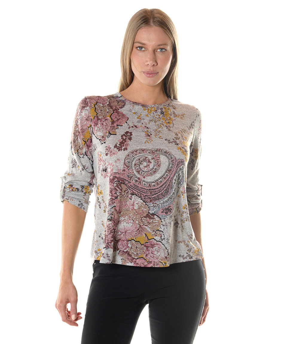 Polera melange