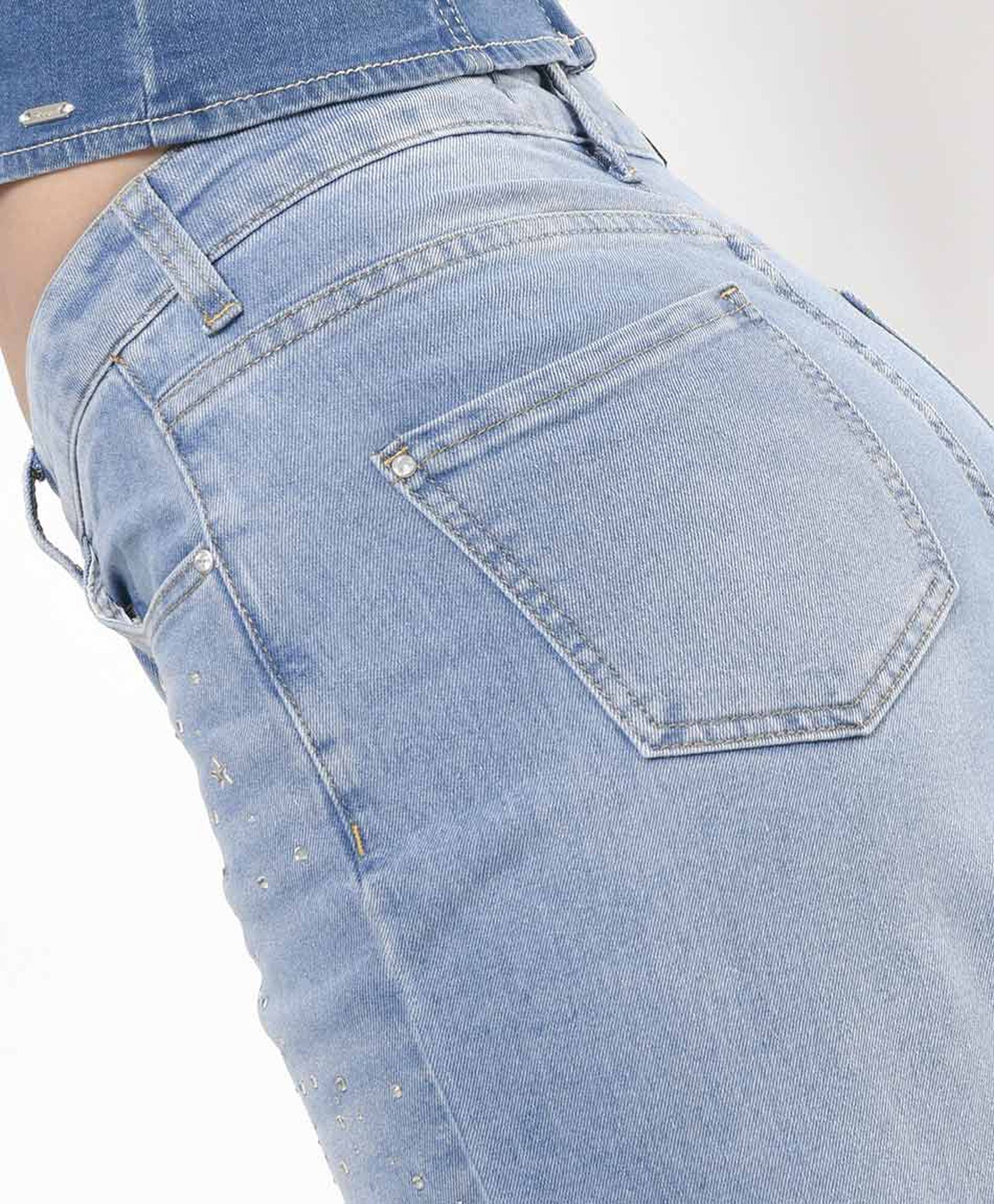 Jeans mujer brillos y estrellas Jeans mujer brillos y estrellas