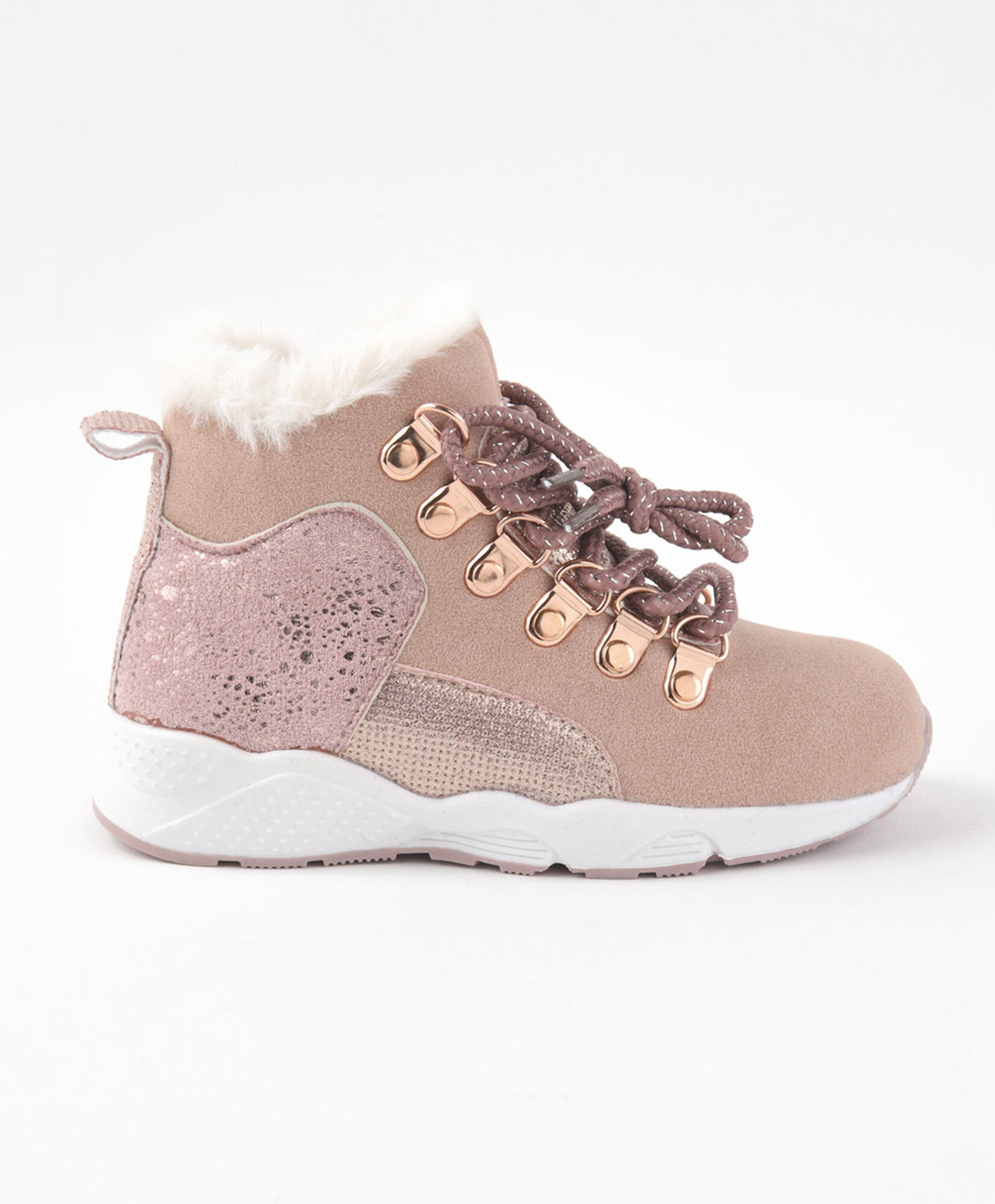 Bota infantil (20 a 25) forrada pink Bota infantil (20 a 25) forrada pink