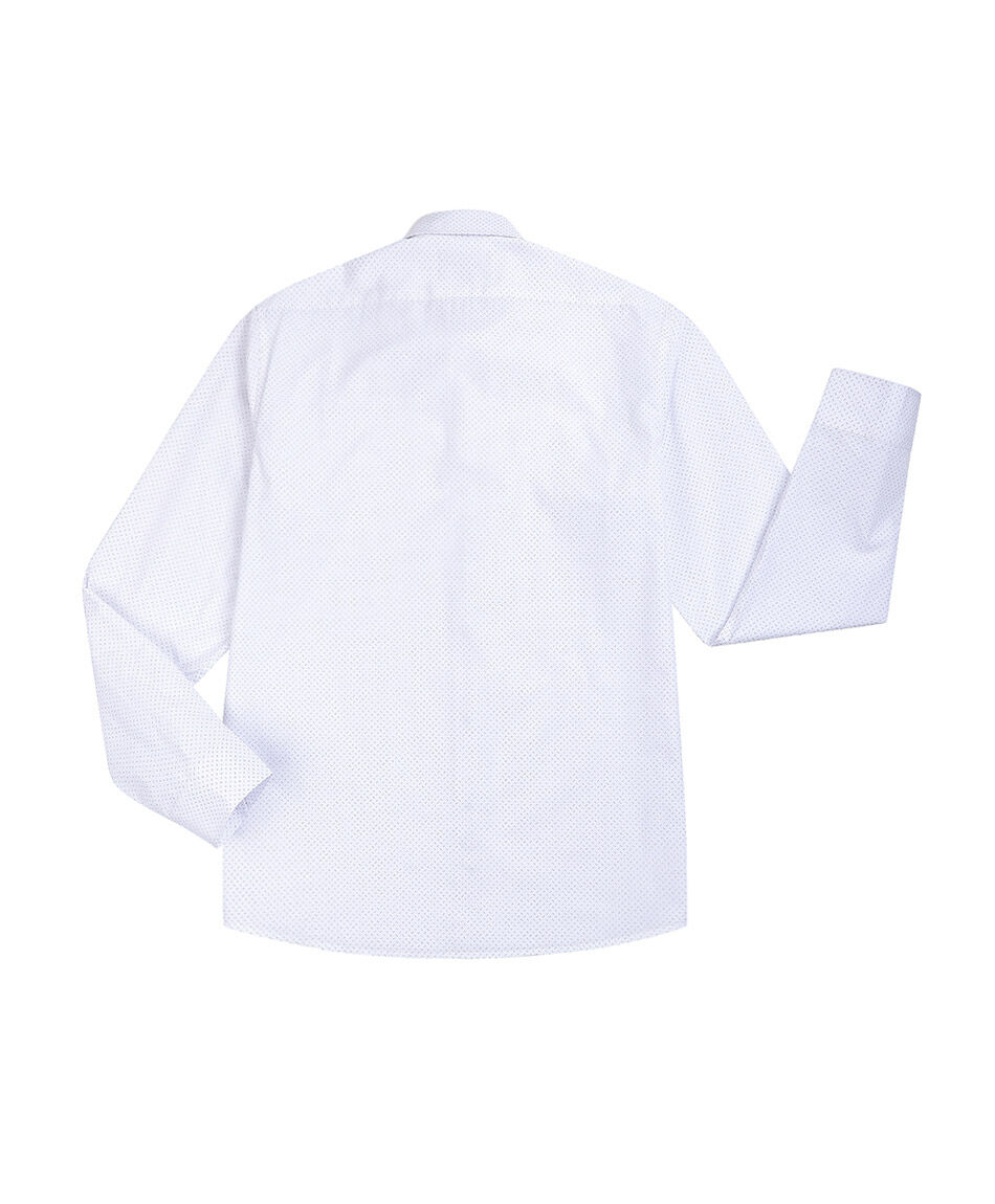 Camisa hombre lisa white