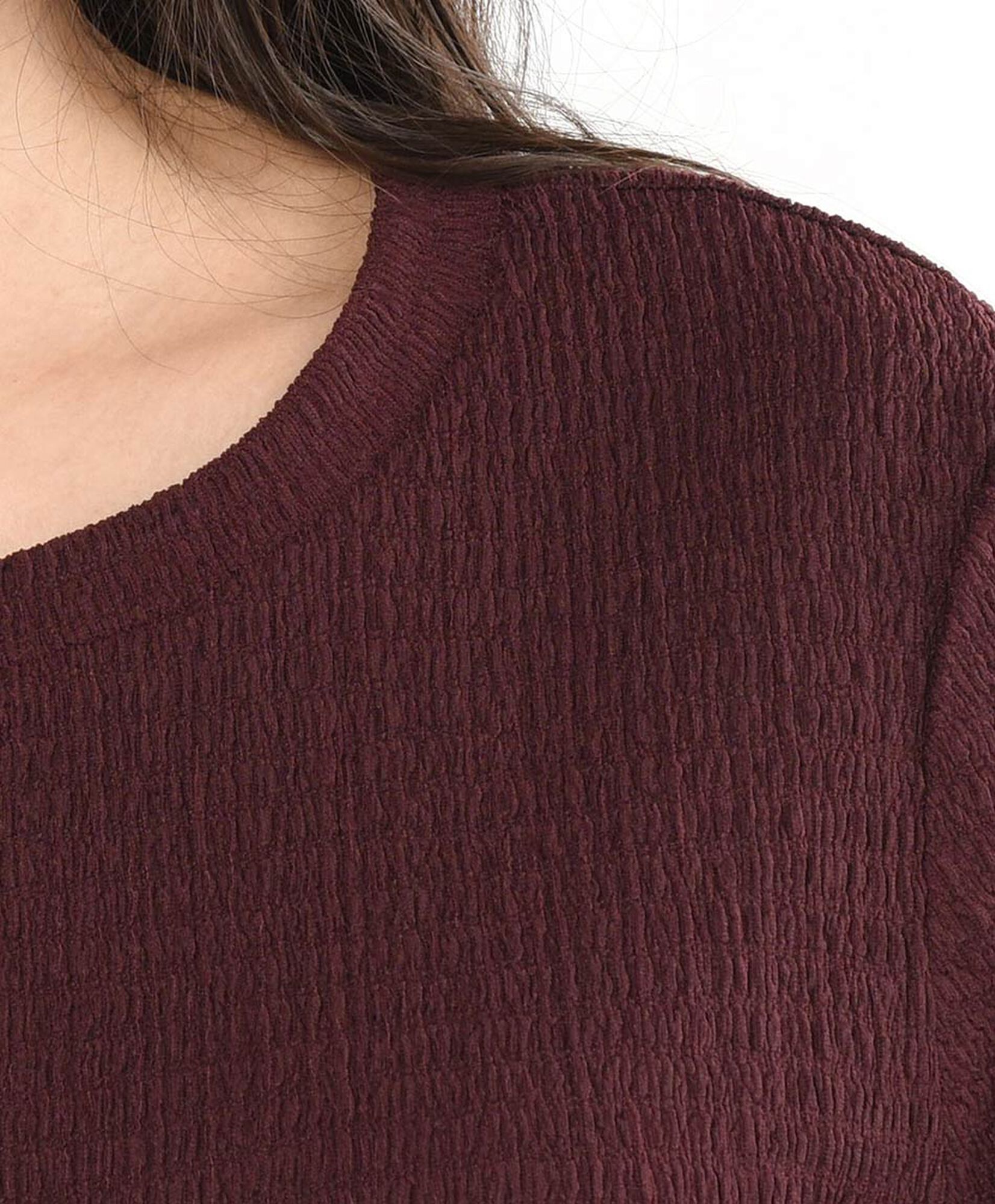 Polera mujer texturizada Polera mujer texturizada
