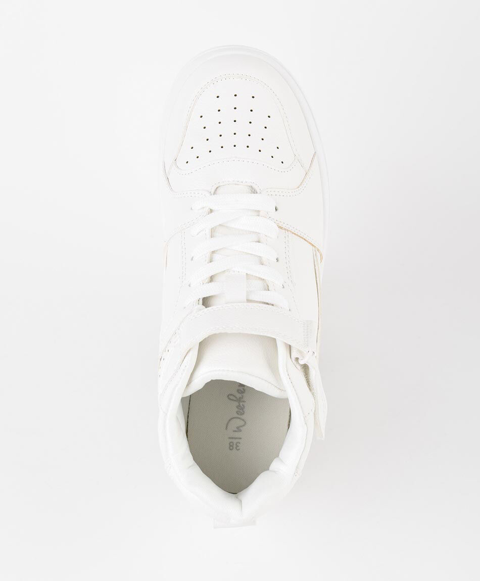 Zapatilla mujer plataforma velcro