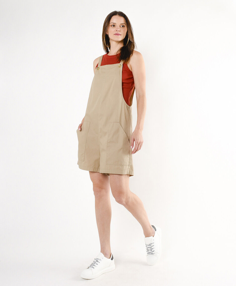 Enterito mujer bolsillos