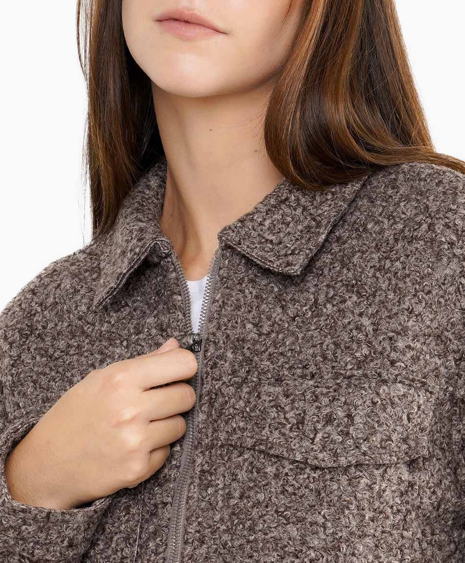 Chaqueta mujer tono tierra oto&ntilde;al