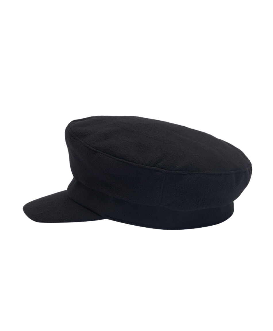 Boina hombre visera black