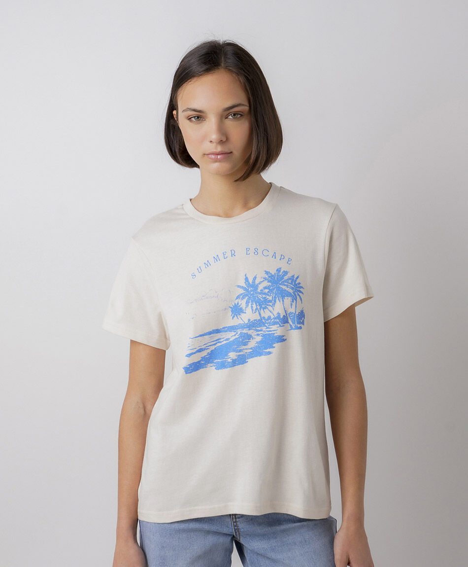Polera mujer playa summer