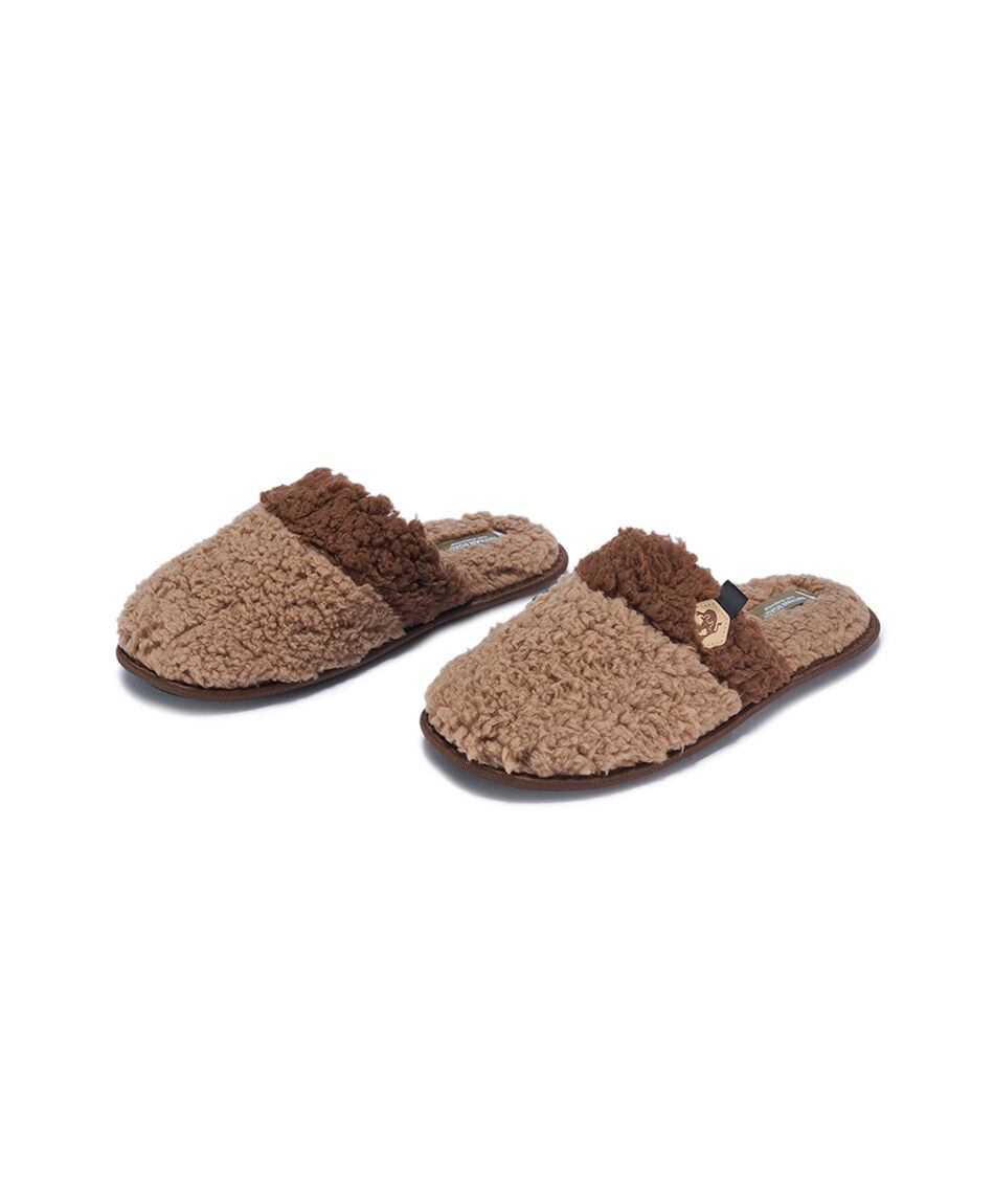 Pantufla hombre tedy brown