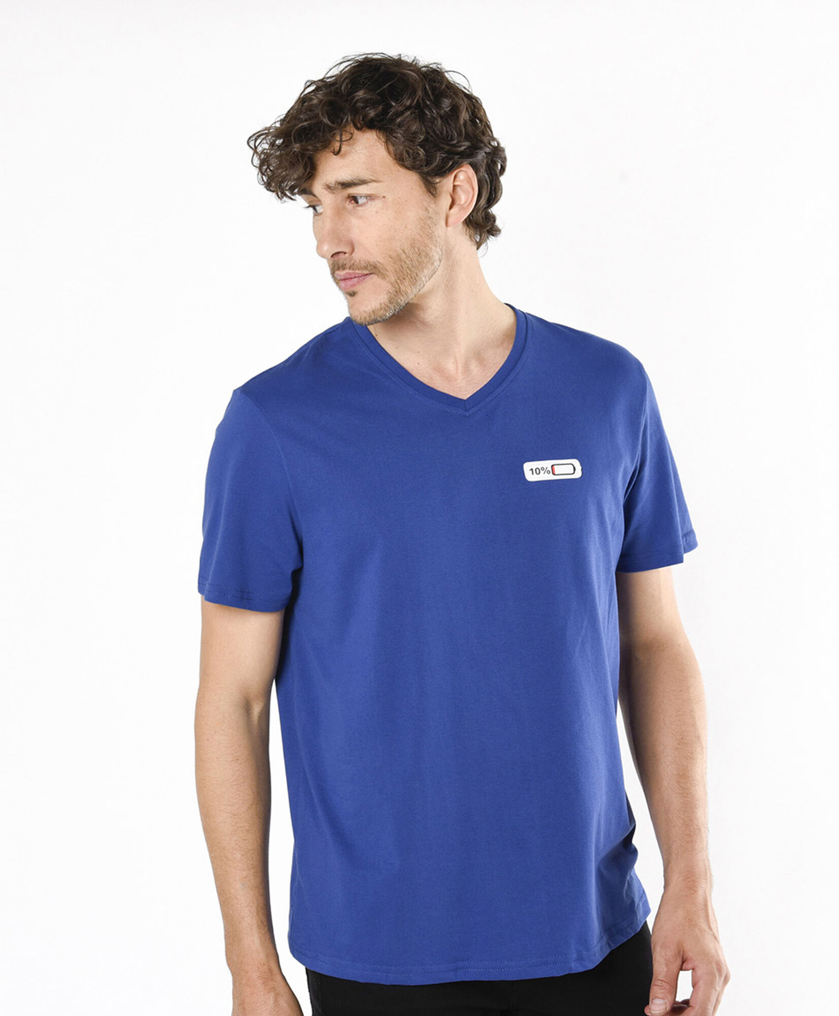 Polera hombre colores batería Polera hombre colores batería
