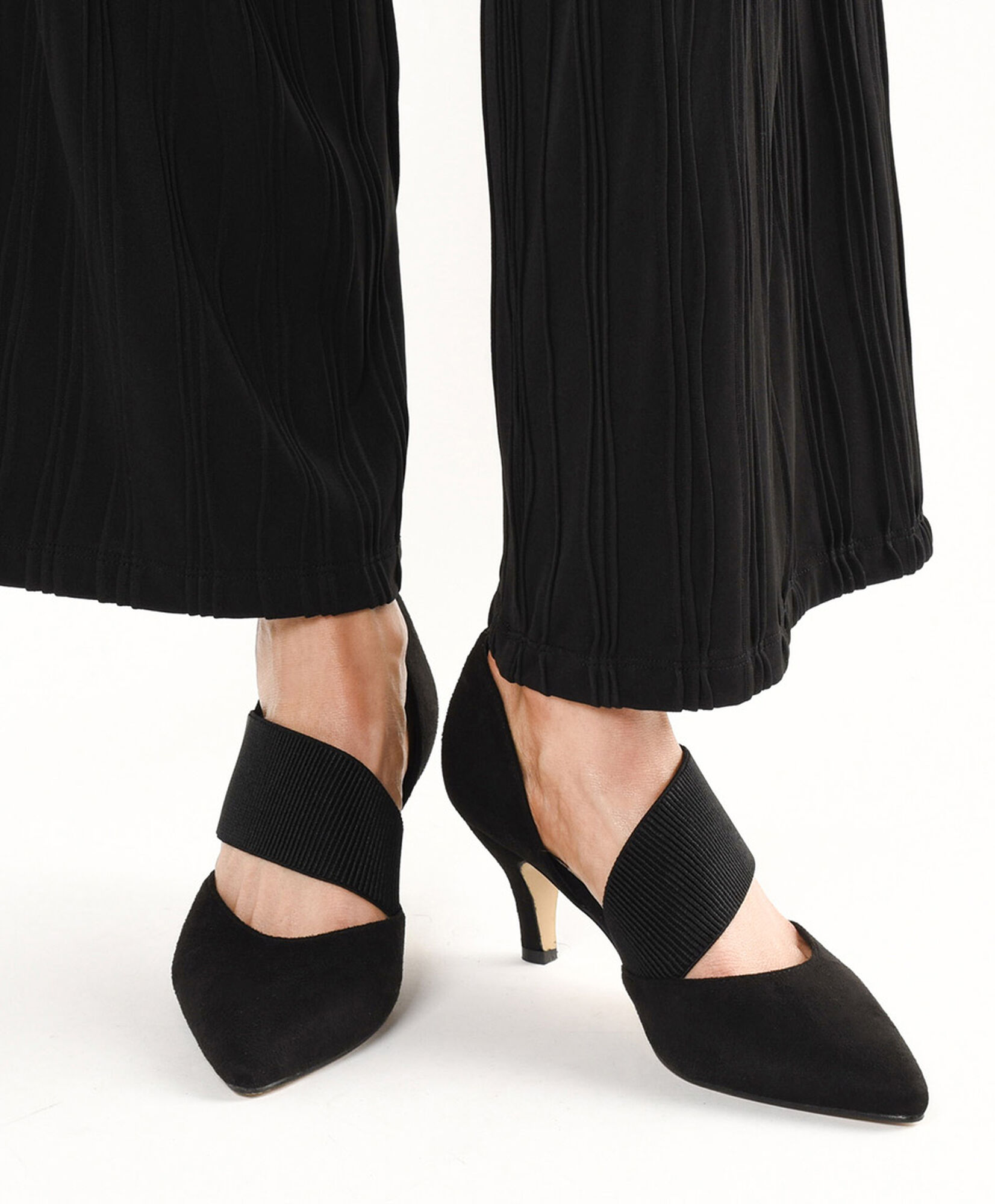 Zapato mujer cruzado taco punta Zapato mujer cruzado taco punta