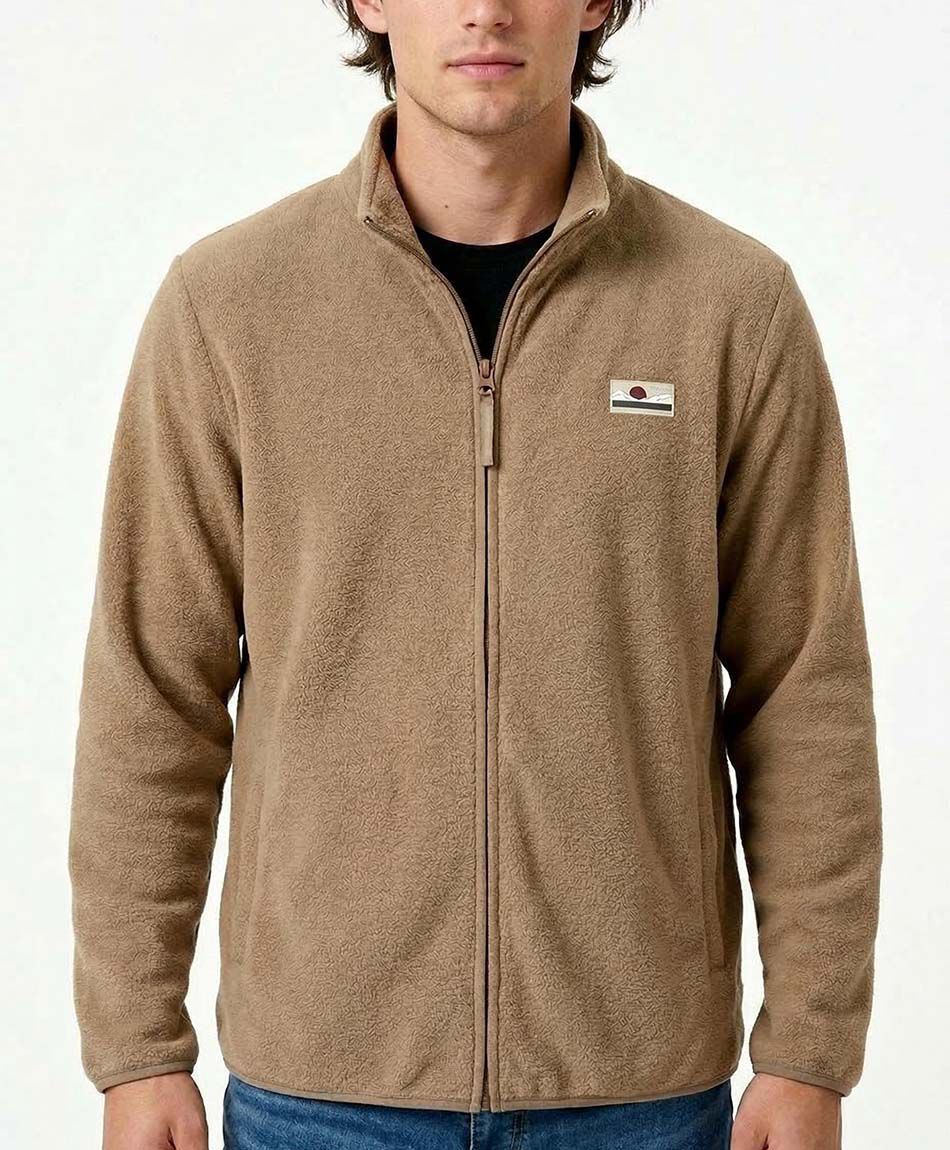 Poler&oacute;n hombre polar con cierre pro