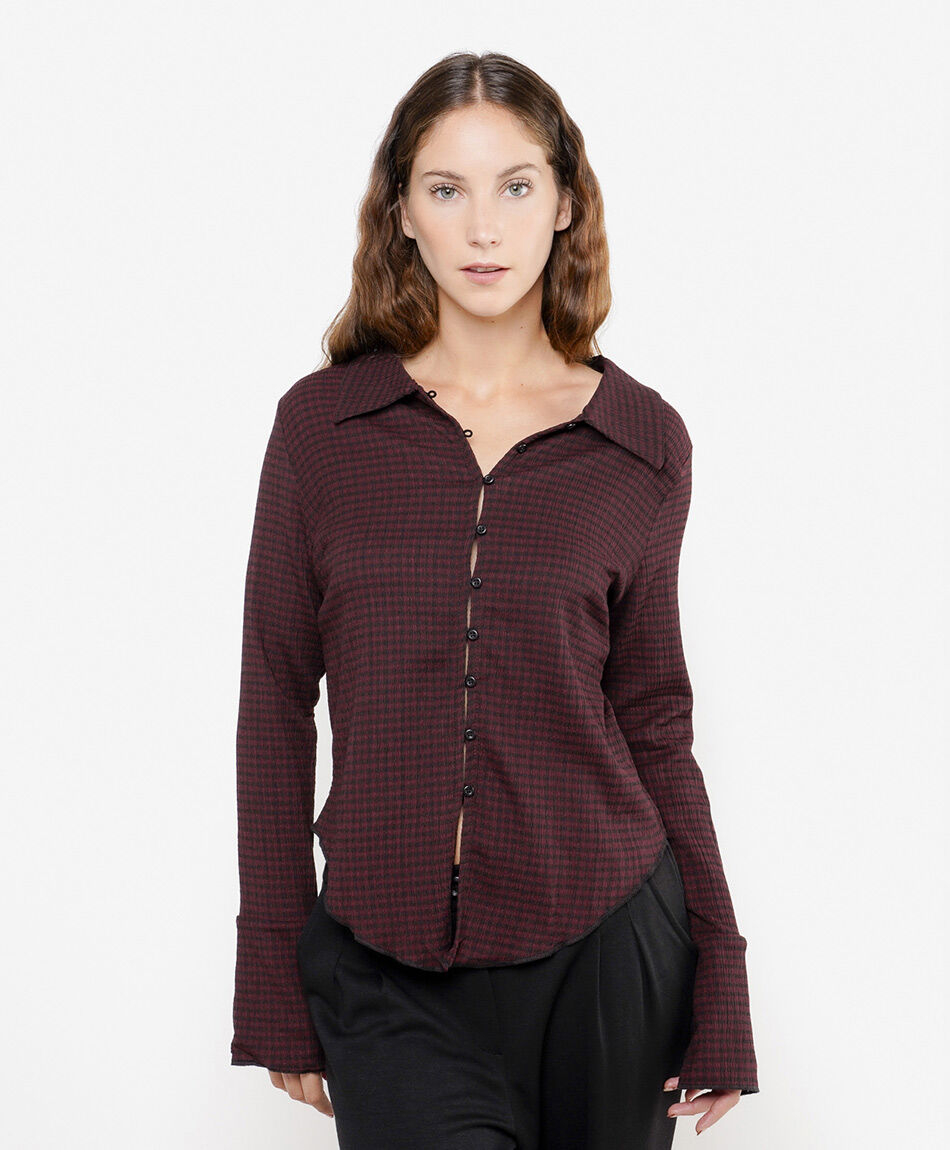 Blusa mujer cuadrill&eacute;