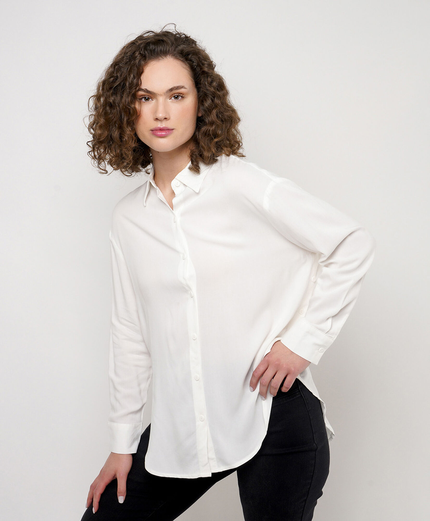 Blusa mujer botones laterales Blusa mujer botones laterales