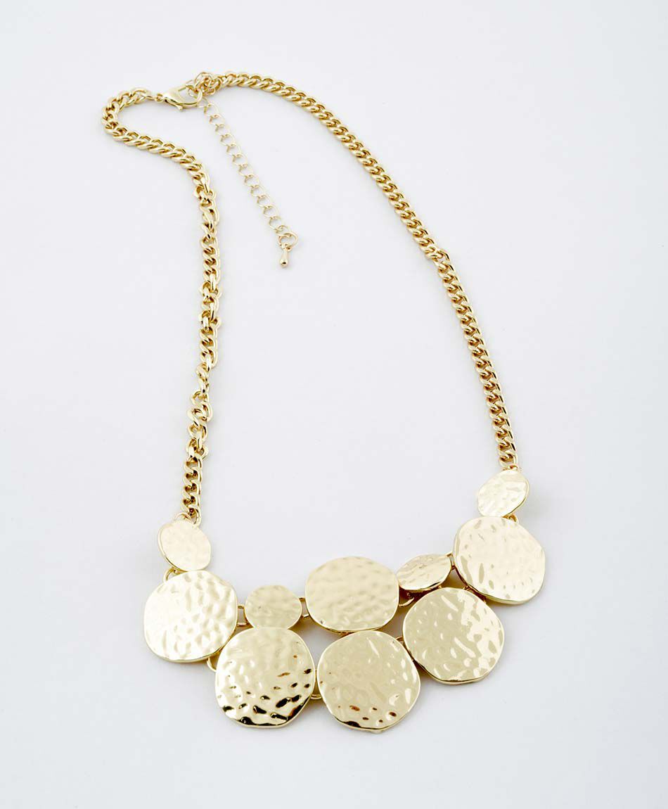 Collar mujer c&iacute;rculos 1 pieza