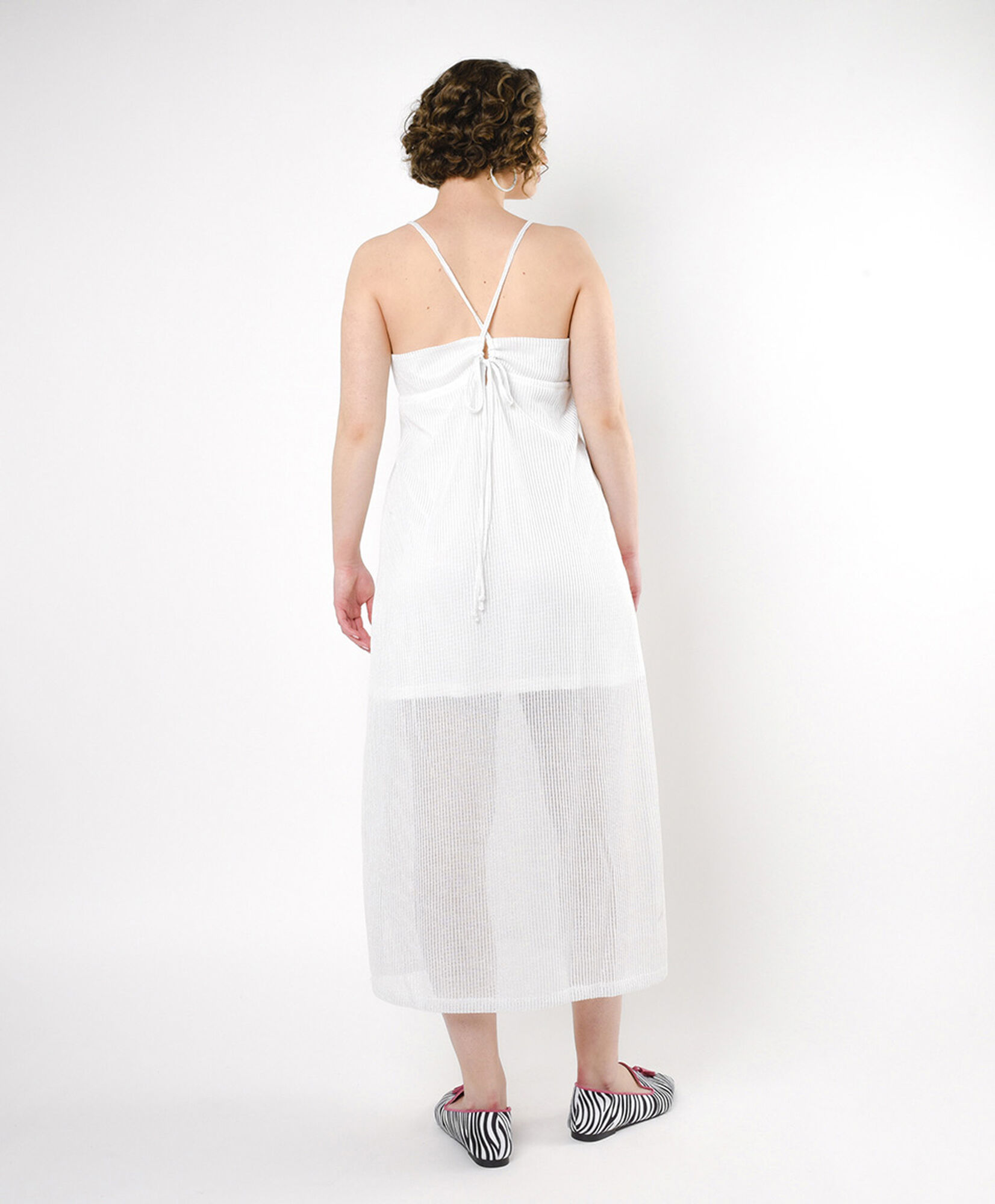 Vestido mujer textura doble Vestido mujer textura doble