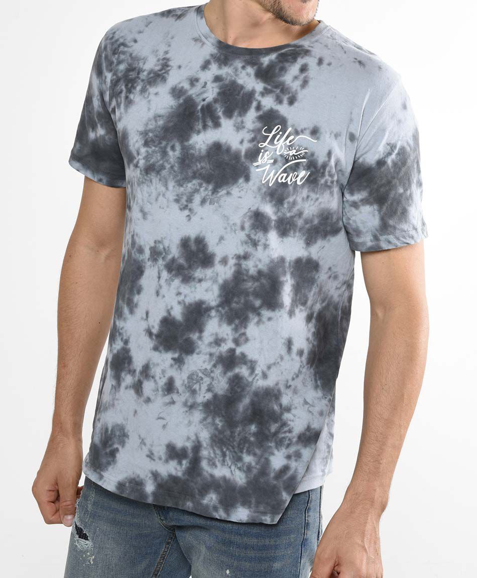 Polera manga corta cuello redondo