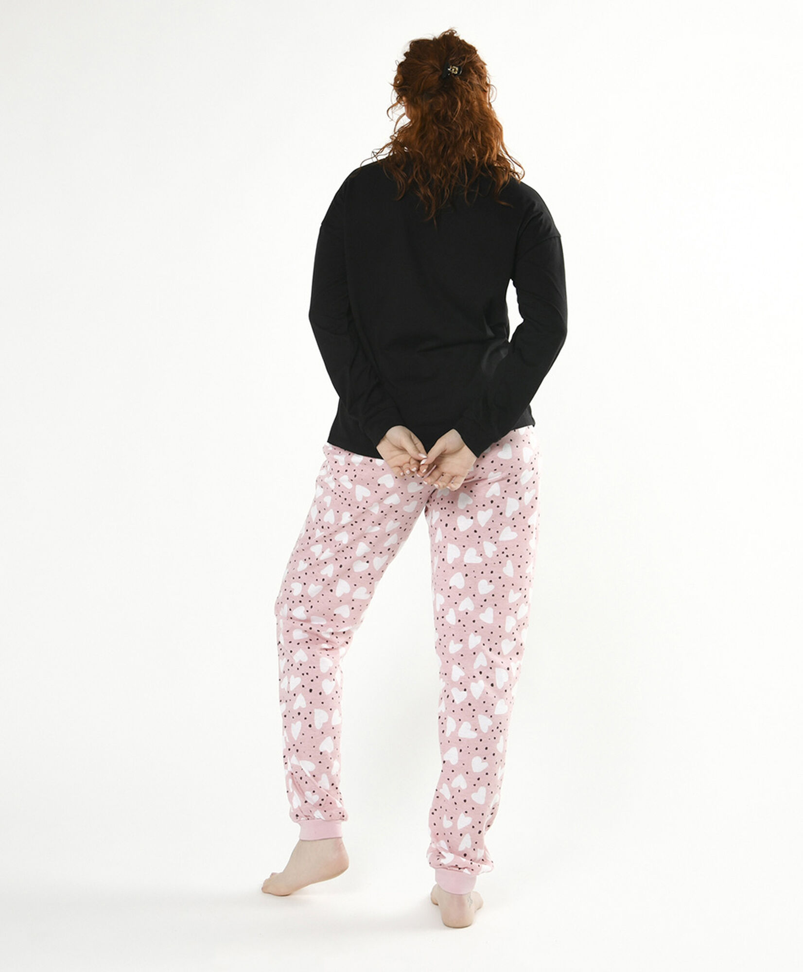 Pijama mujer gatos y corazones Pijama mujer gatos y corazones