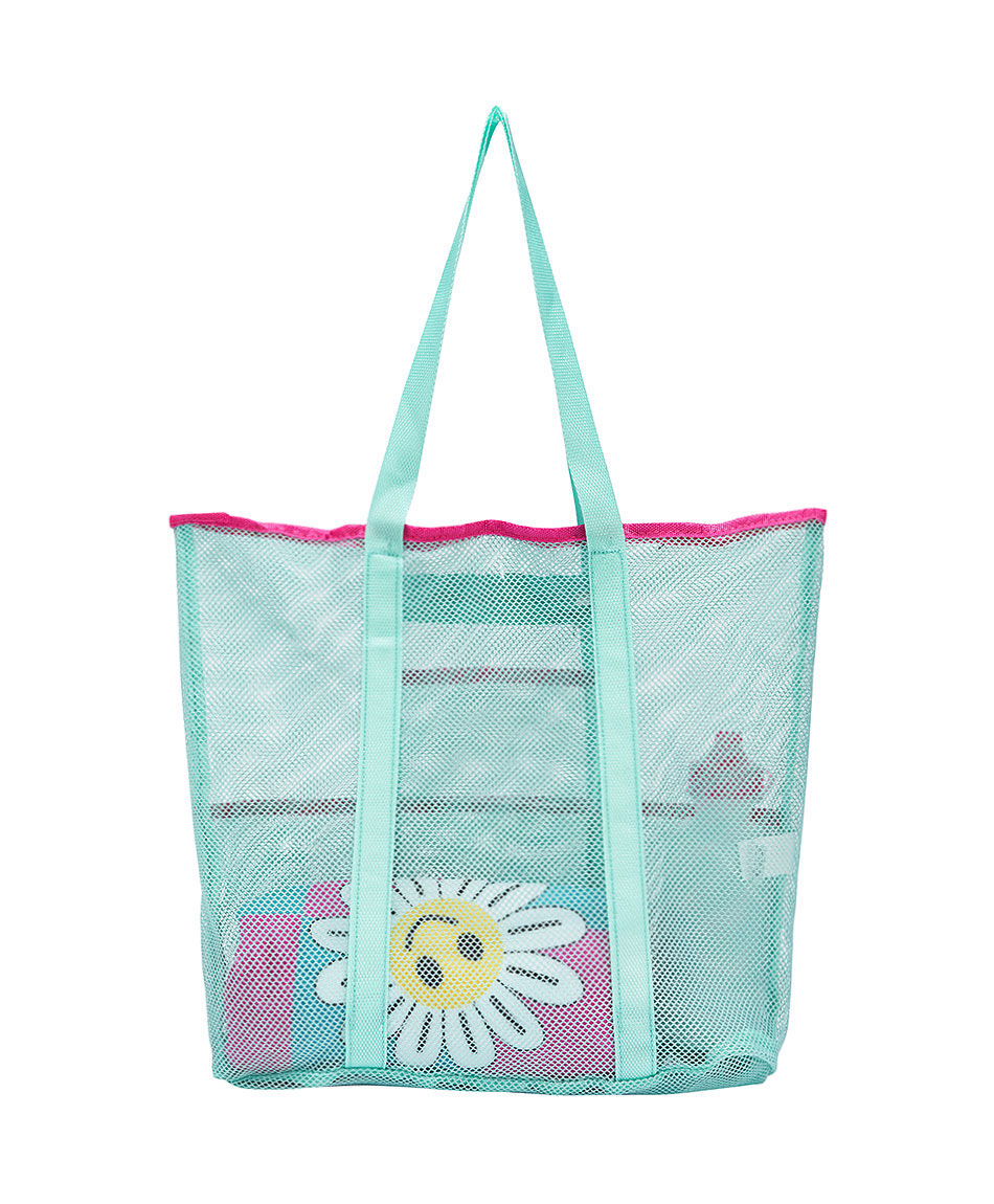 Set playa mujer celeste