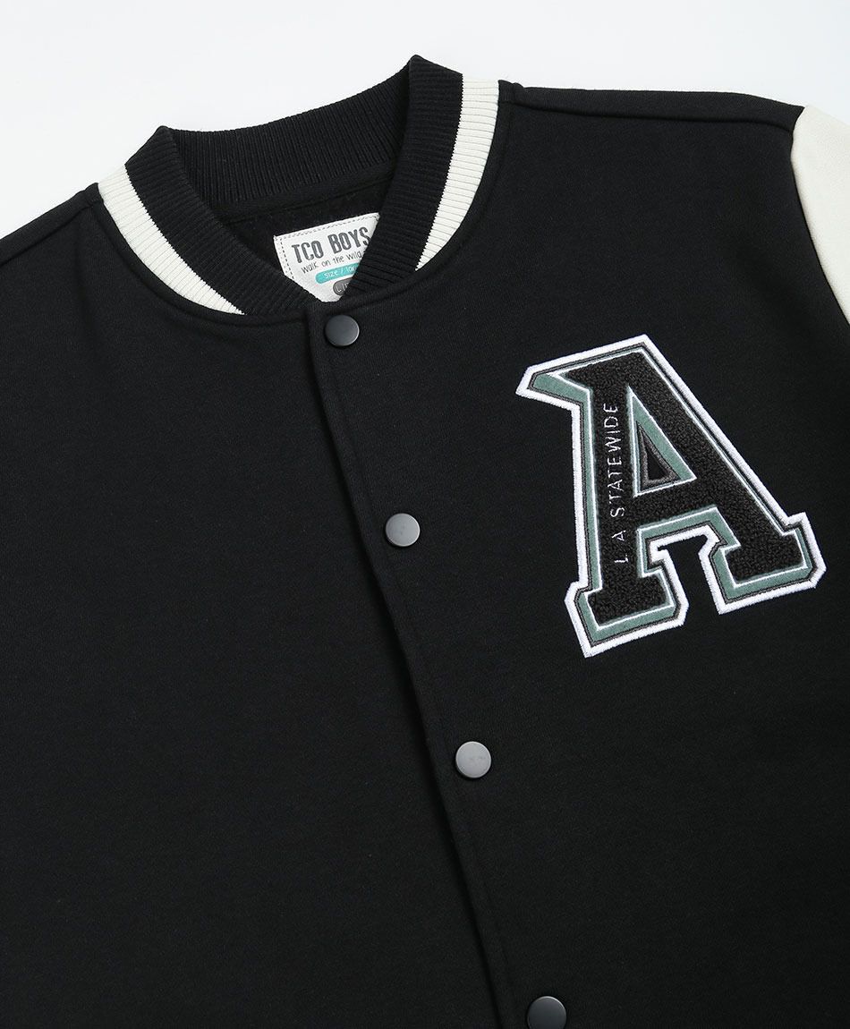 Chaqueta ni&ntilde;o estilo university