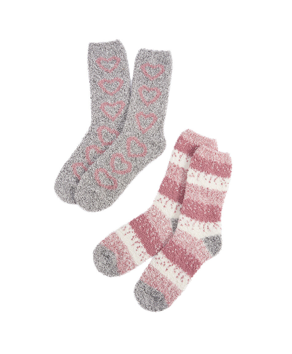 Pack 2 calcetines mujer invierno mix