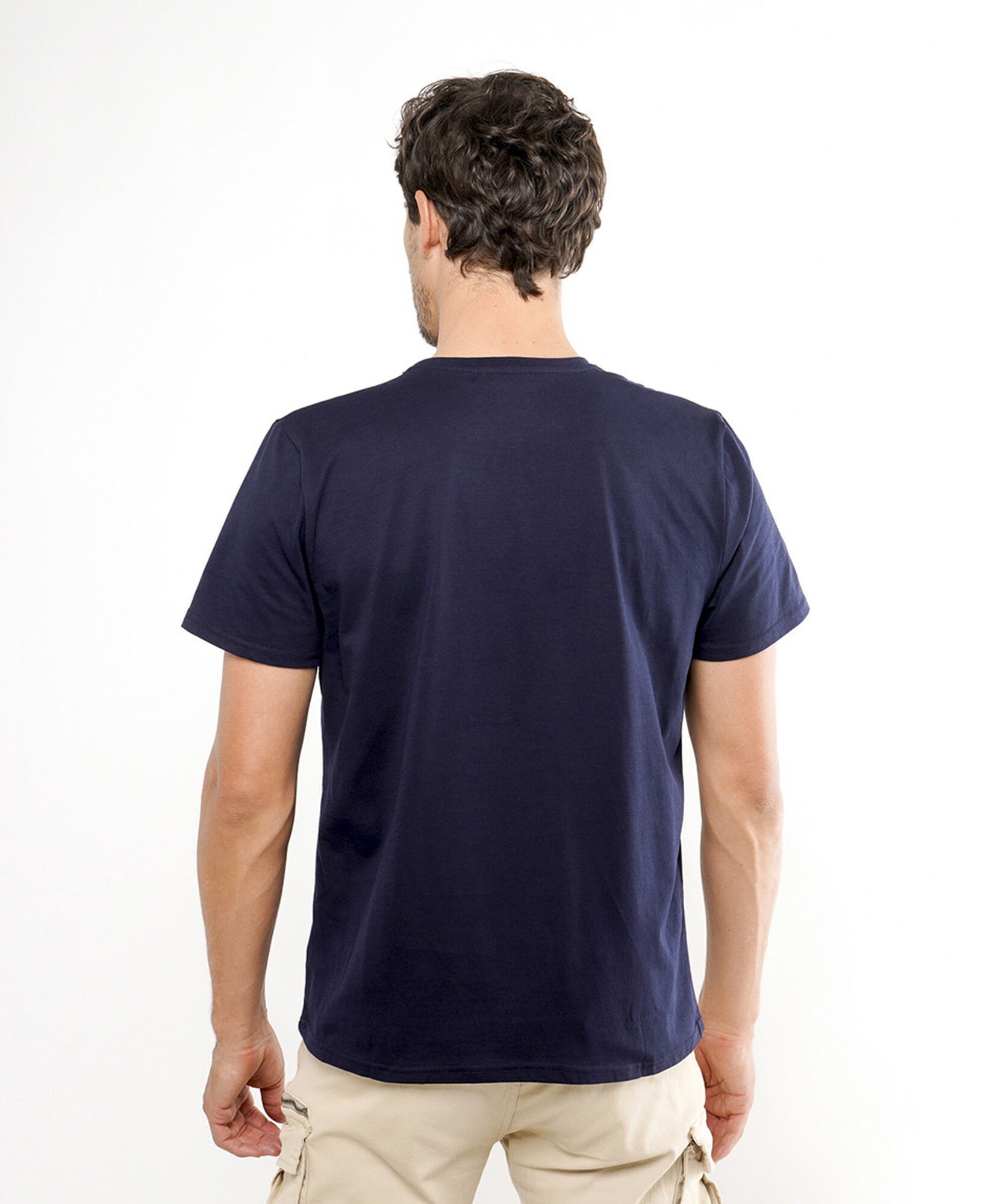 Polera hombre básica colores Polera hombre básica colores