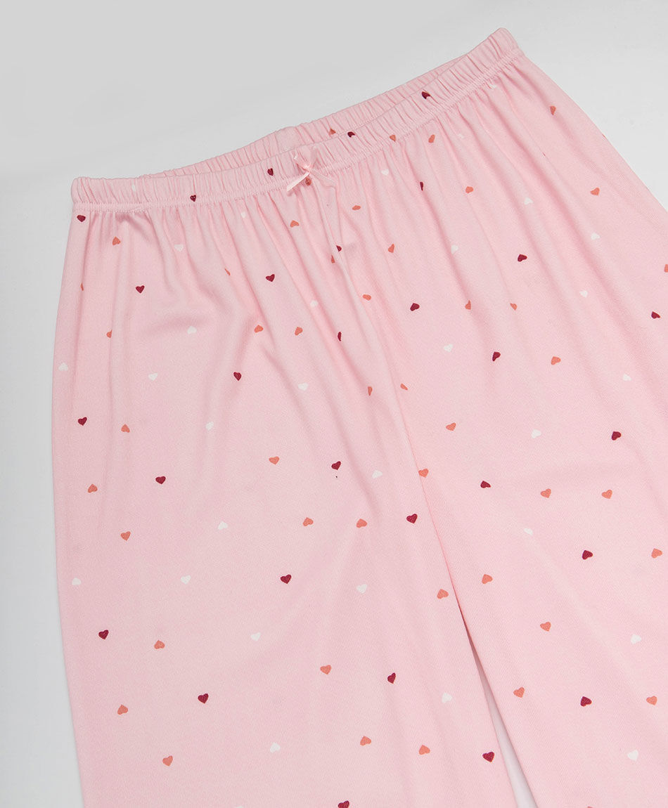 Pijama mujer corazones