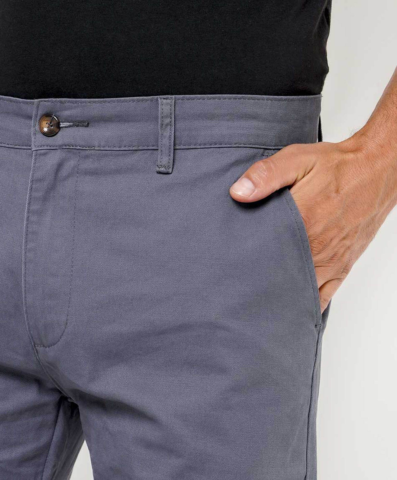Pantalón hombre básico azul Pantalón hombre básico azul